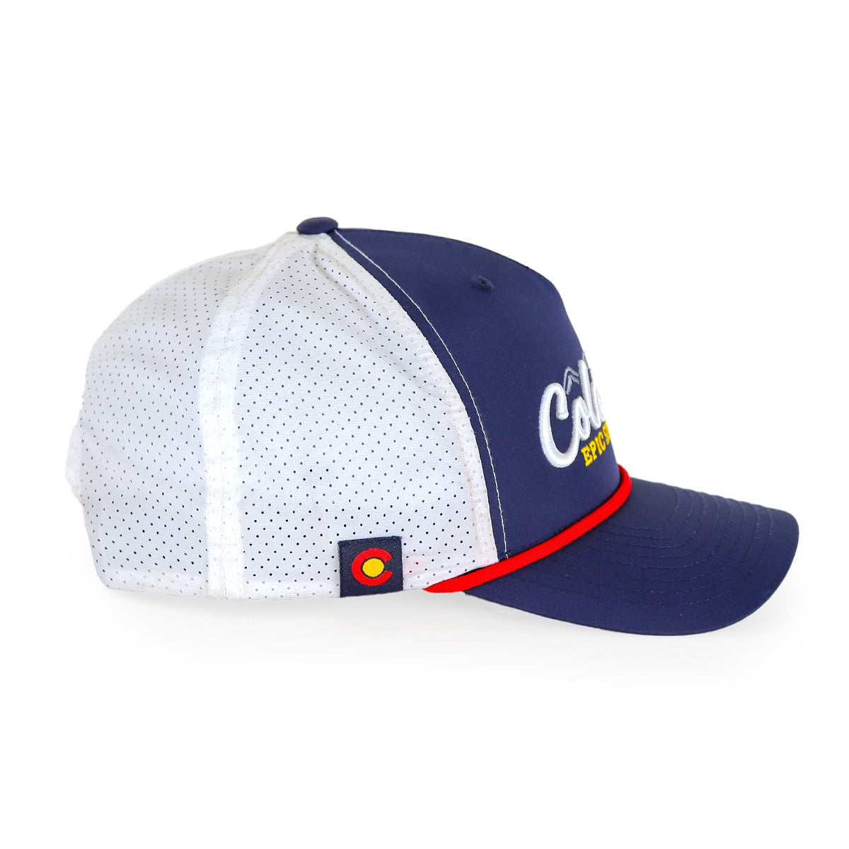 Refresh - Perforated - Navy/White - Slight Curve