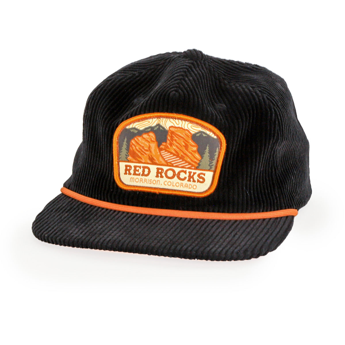 Red Rocks Vibes - Black - Corduroy