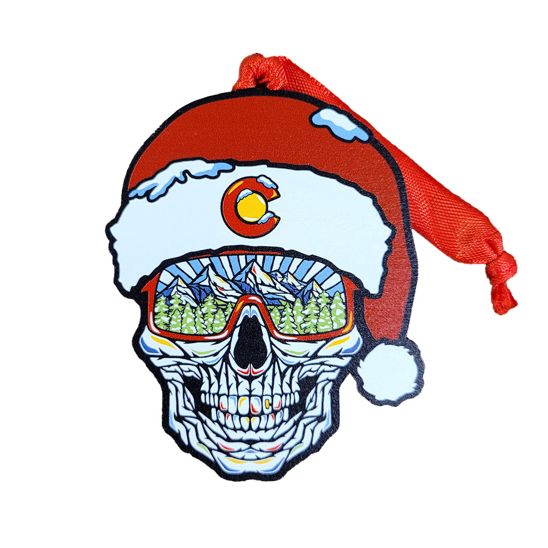 Colorado Skull Ornament