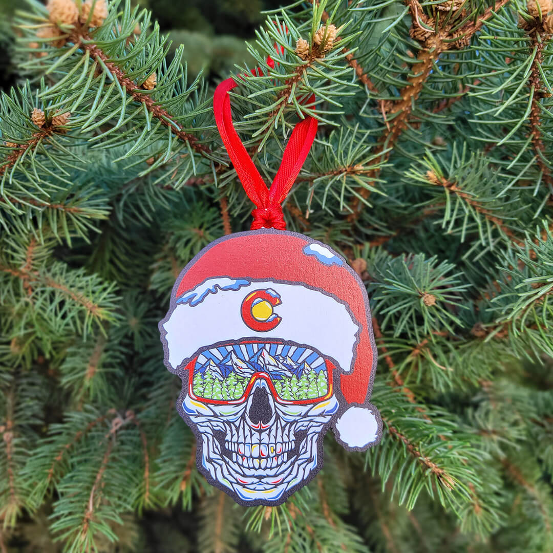 Colorado Skull Ornament