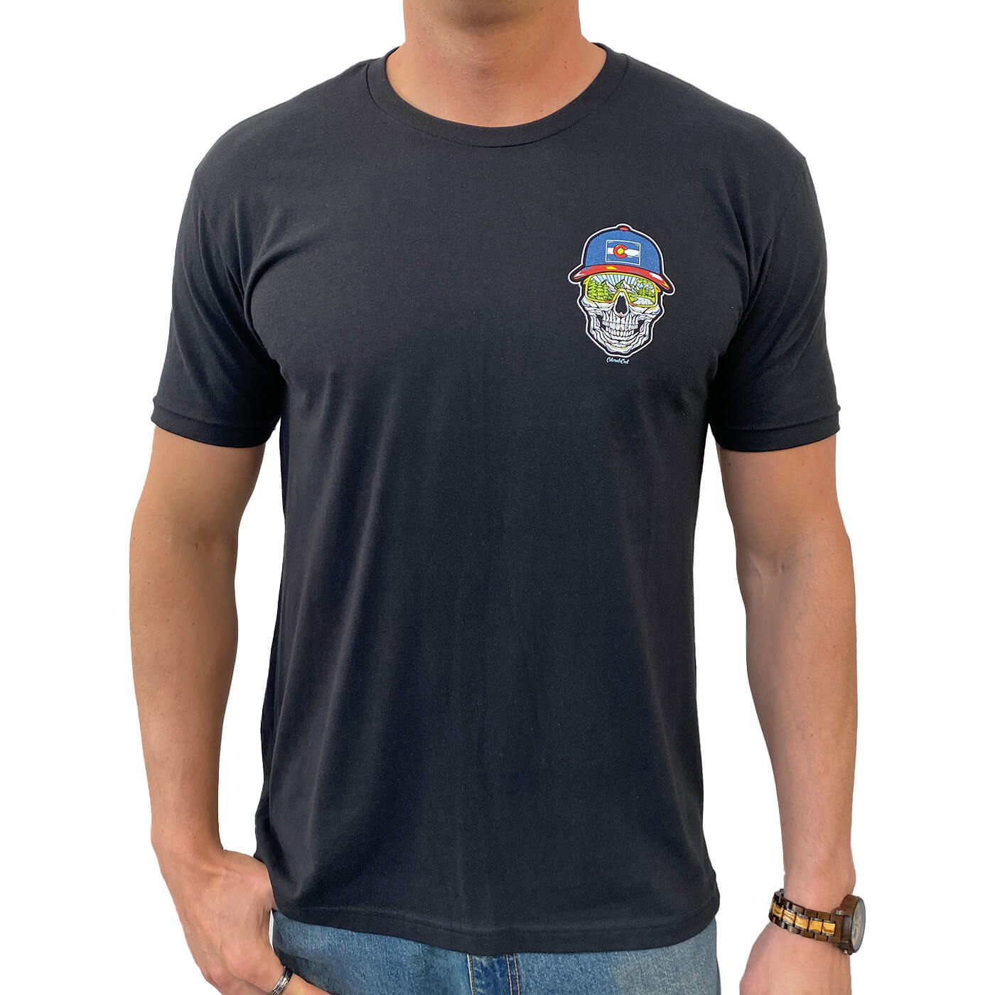 Skull T-Shirt - Summer - Black