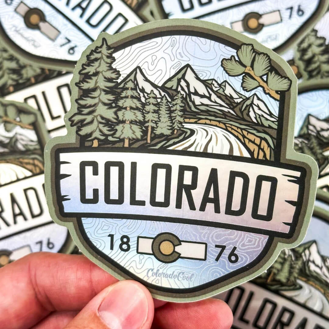 Woodland Sticker - Holographic