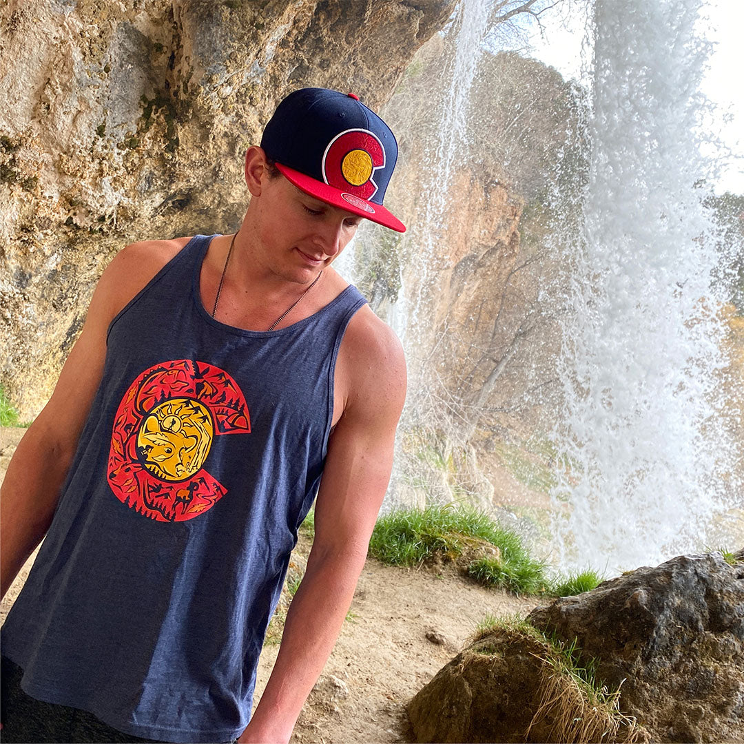 Colorado Collage Flatbill Hat