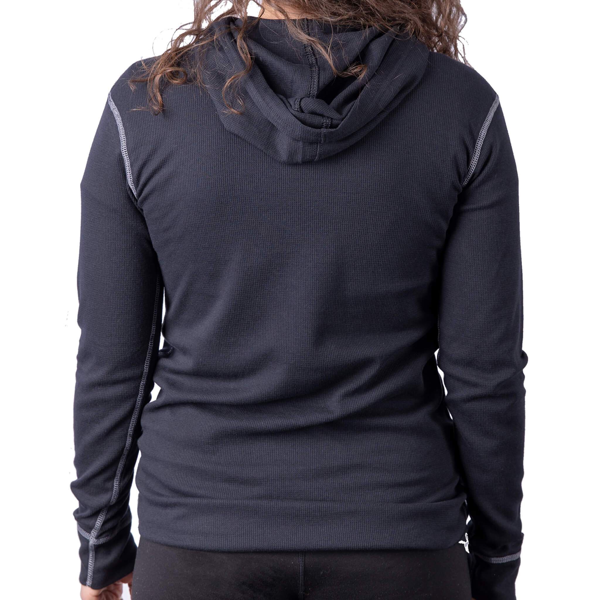 Black Colorado Flag Hoodie