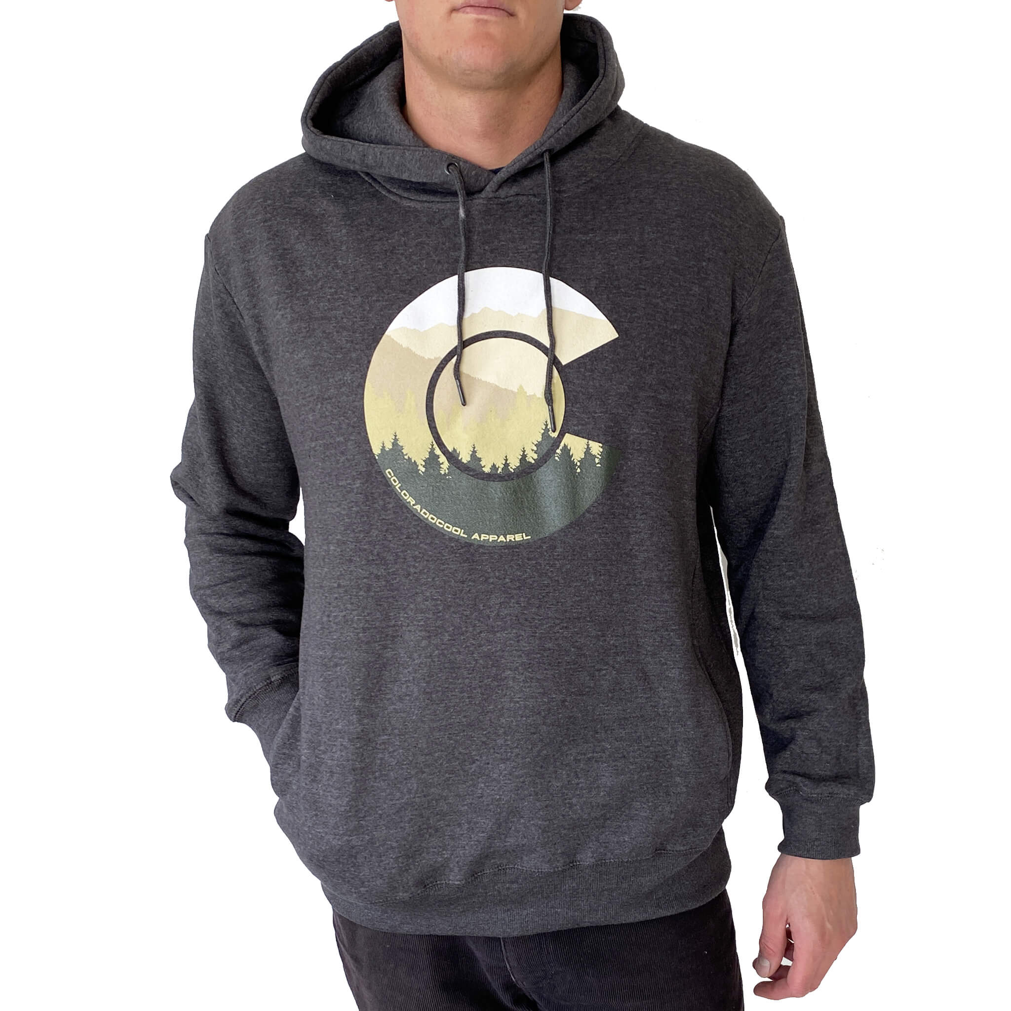 Treeline Fleece Hoodie - Heather Charcoal