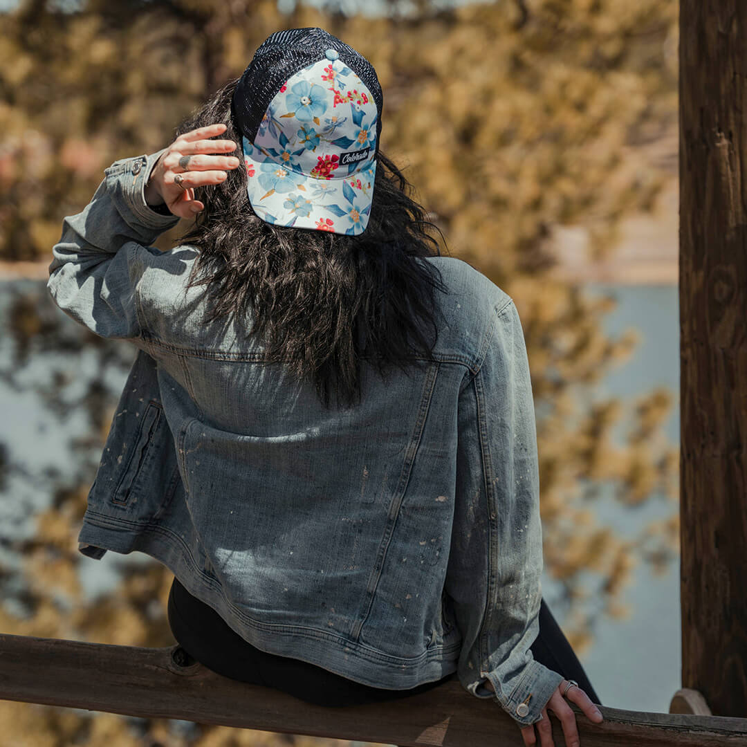 Native Floral Trucker Hat