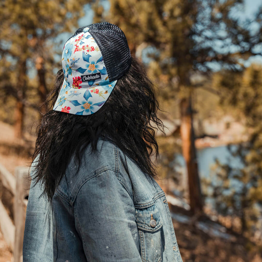 Native Floral Trucker Hat