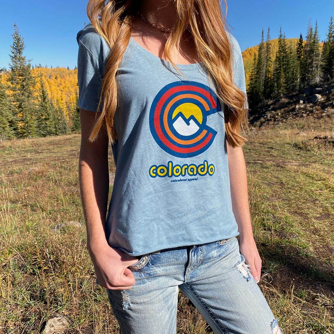 Far Out T-Shirt - Women's - Denim