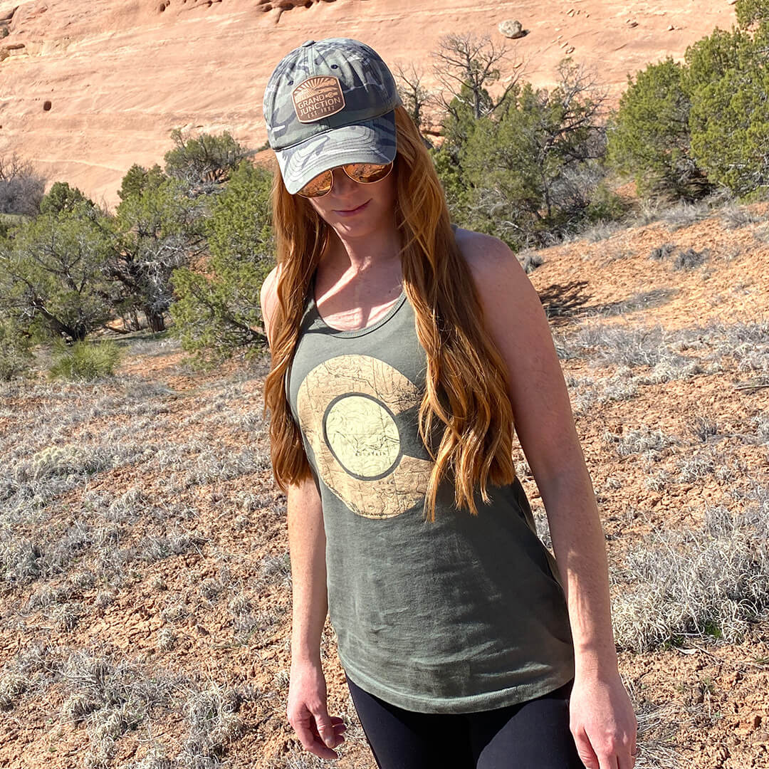 Topo Tank-Top- Military Green