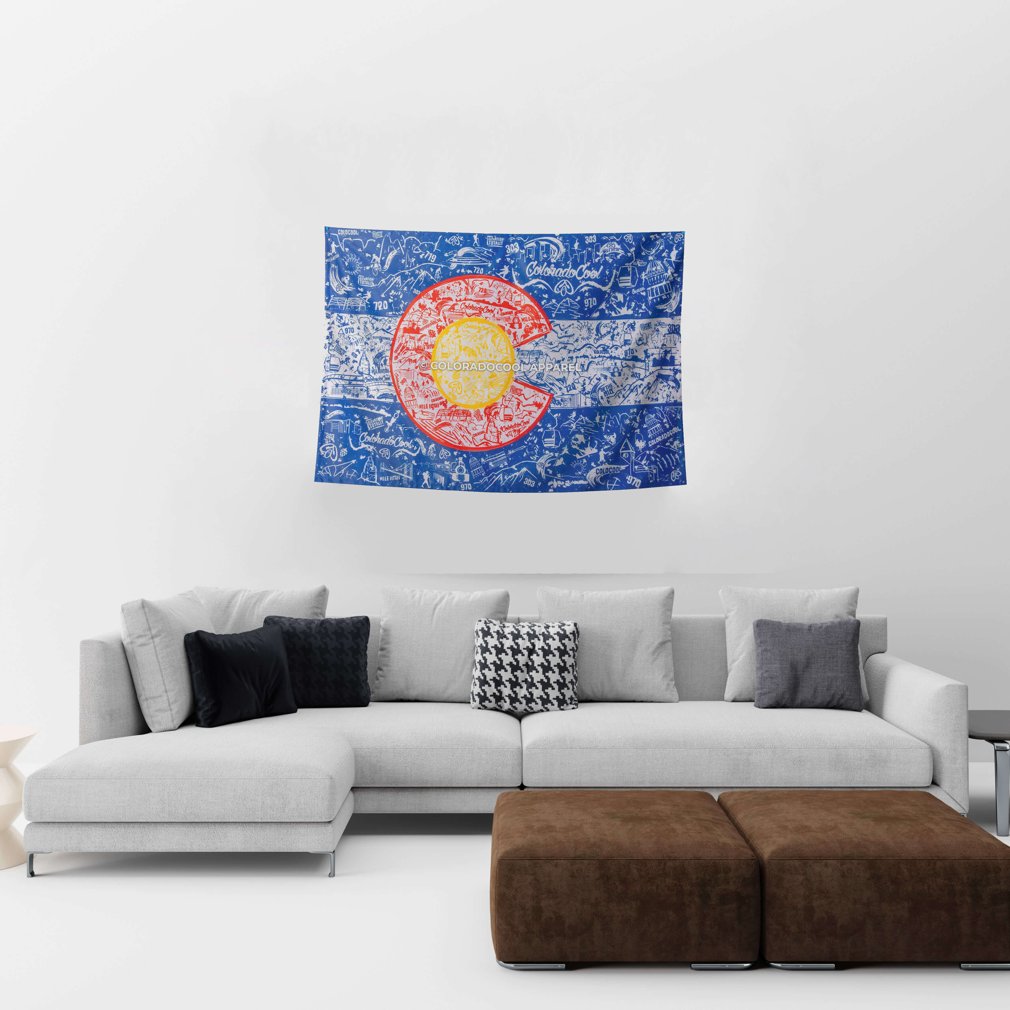 Colorado Flag Tapestry