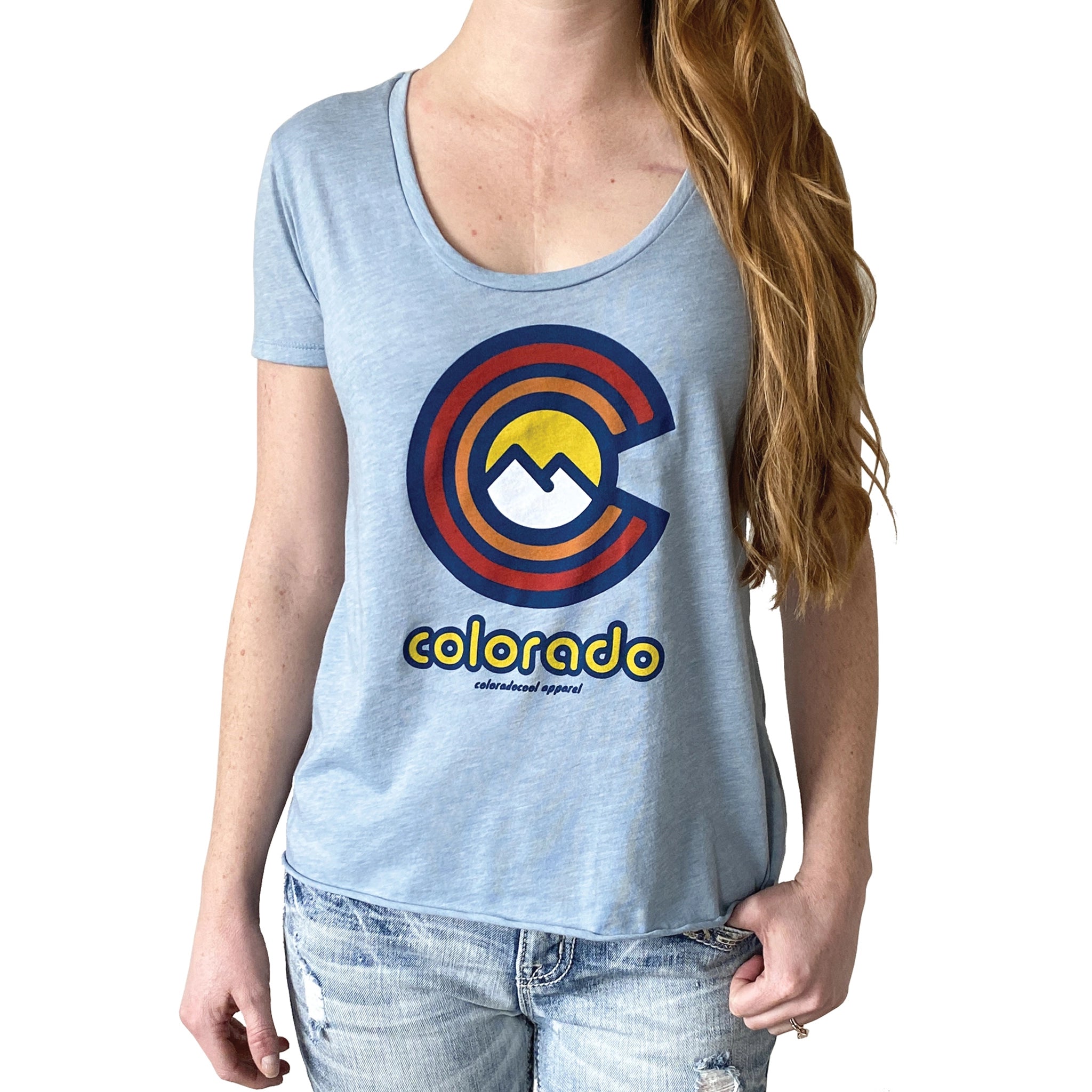 Far Out T-Shirt - Women's - Denim