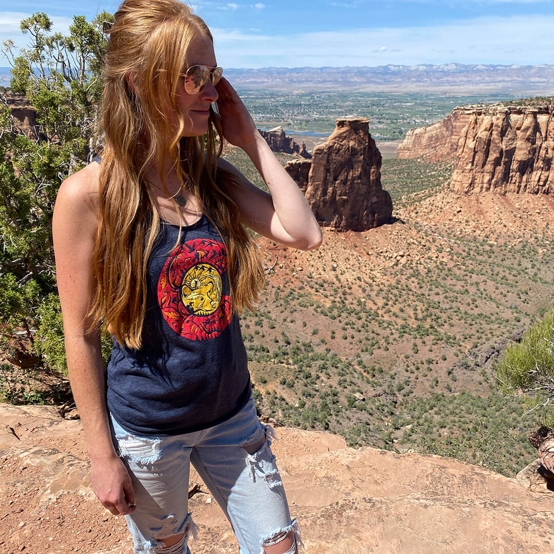 colorado flag tank top