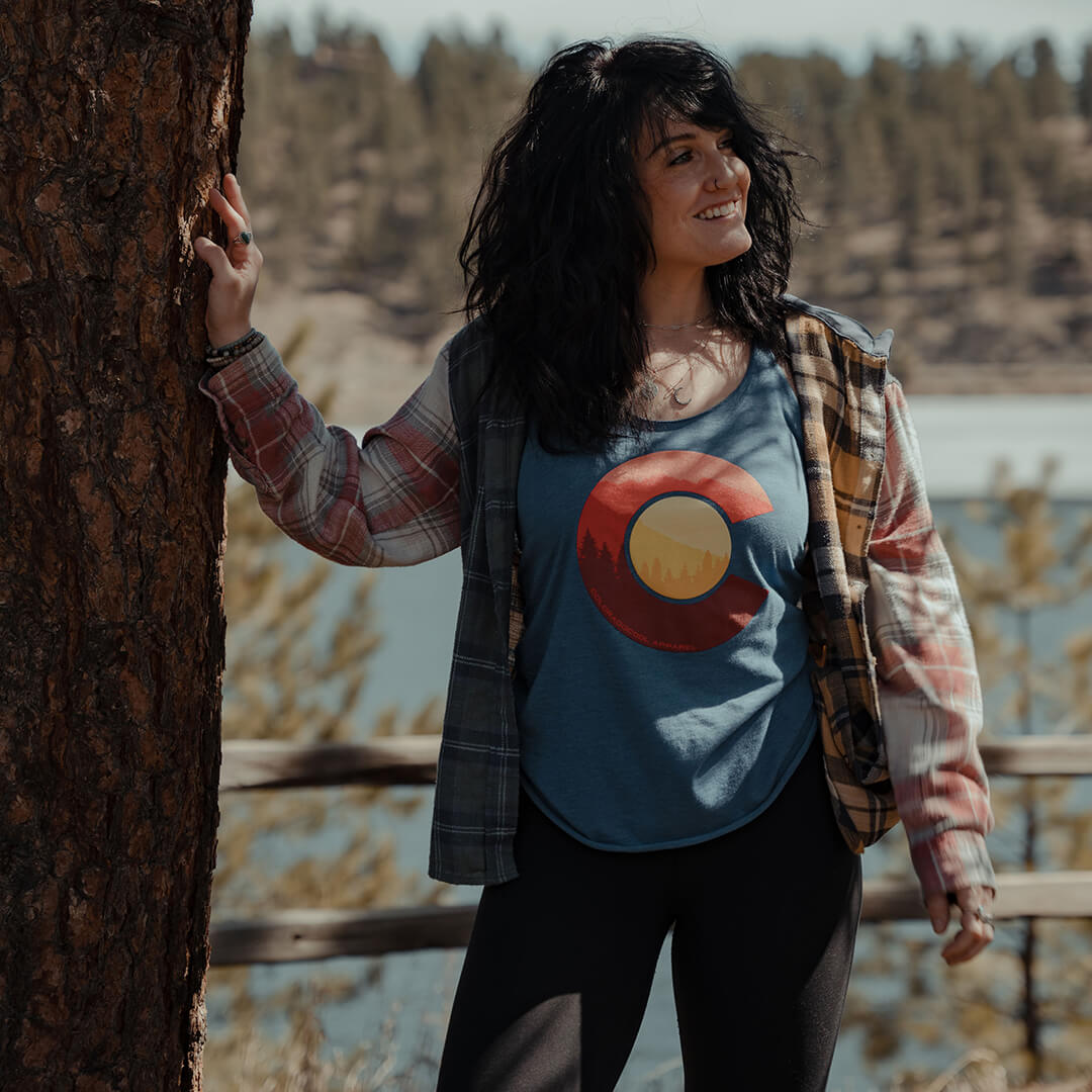 colorado flag tank top