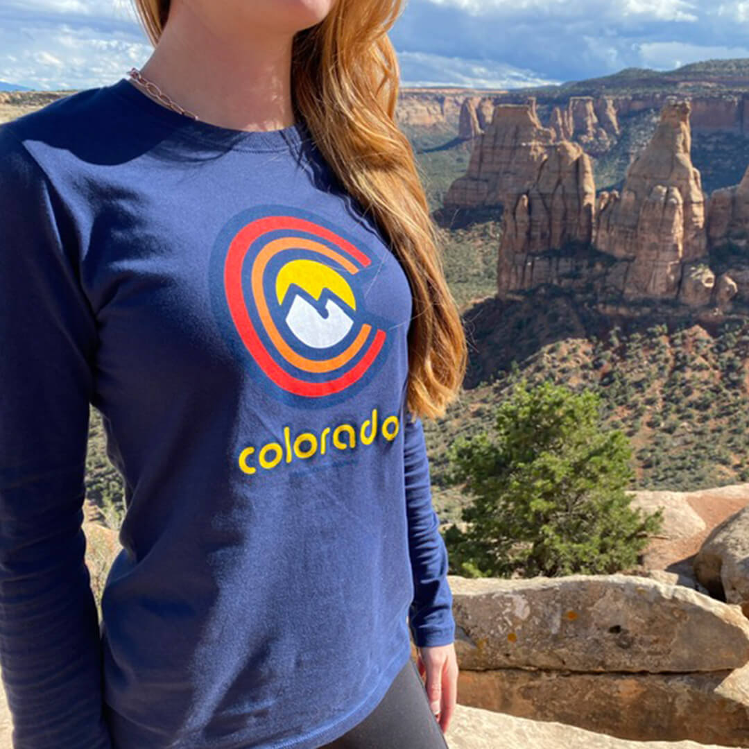 Far Out Women's Long Sleeve T-Shirt - Navy