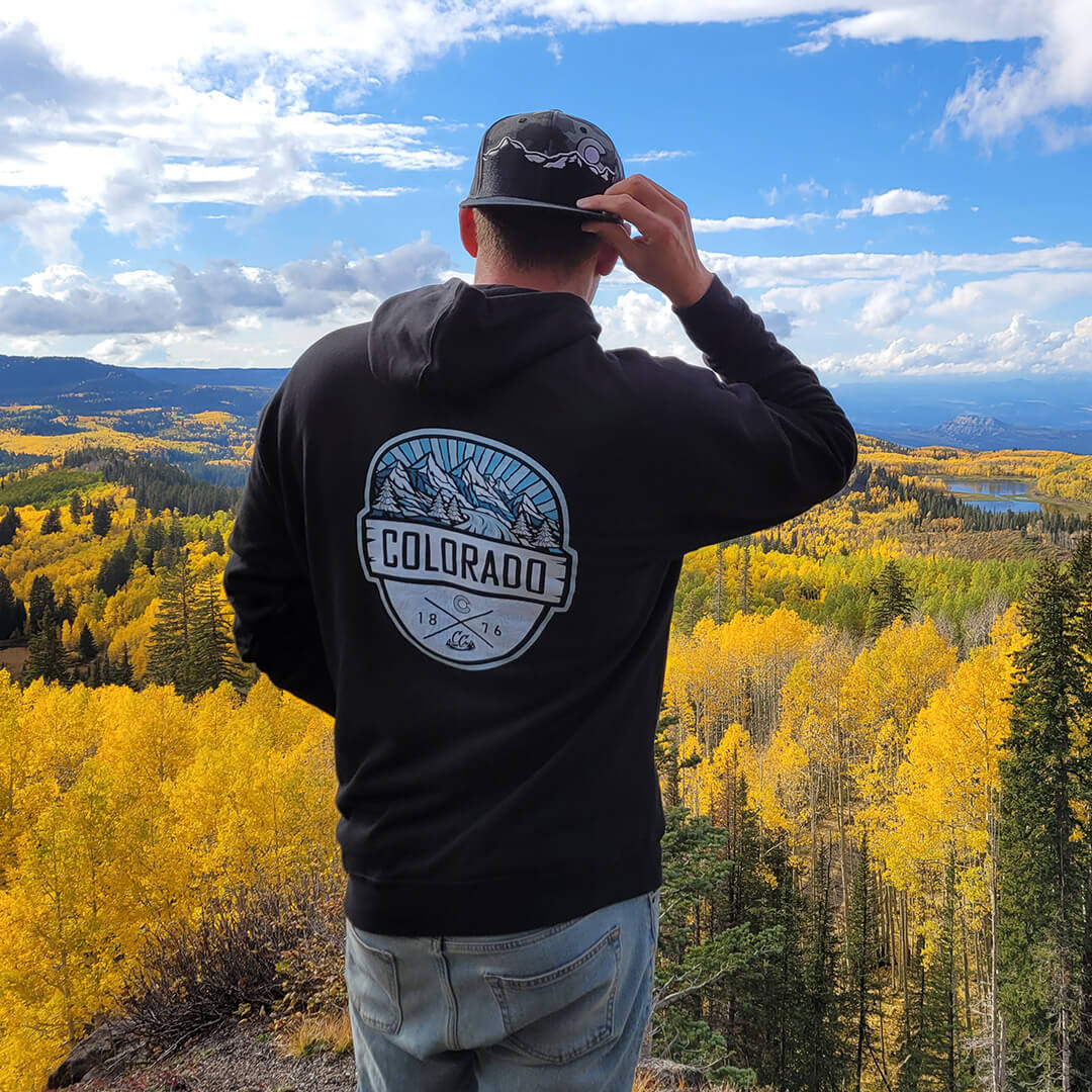 Whiteout - Midweight Hoodie - Black