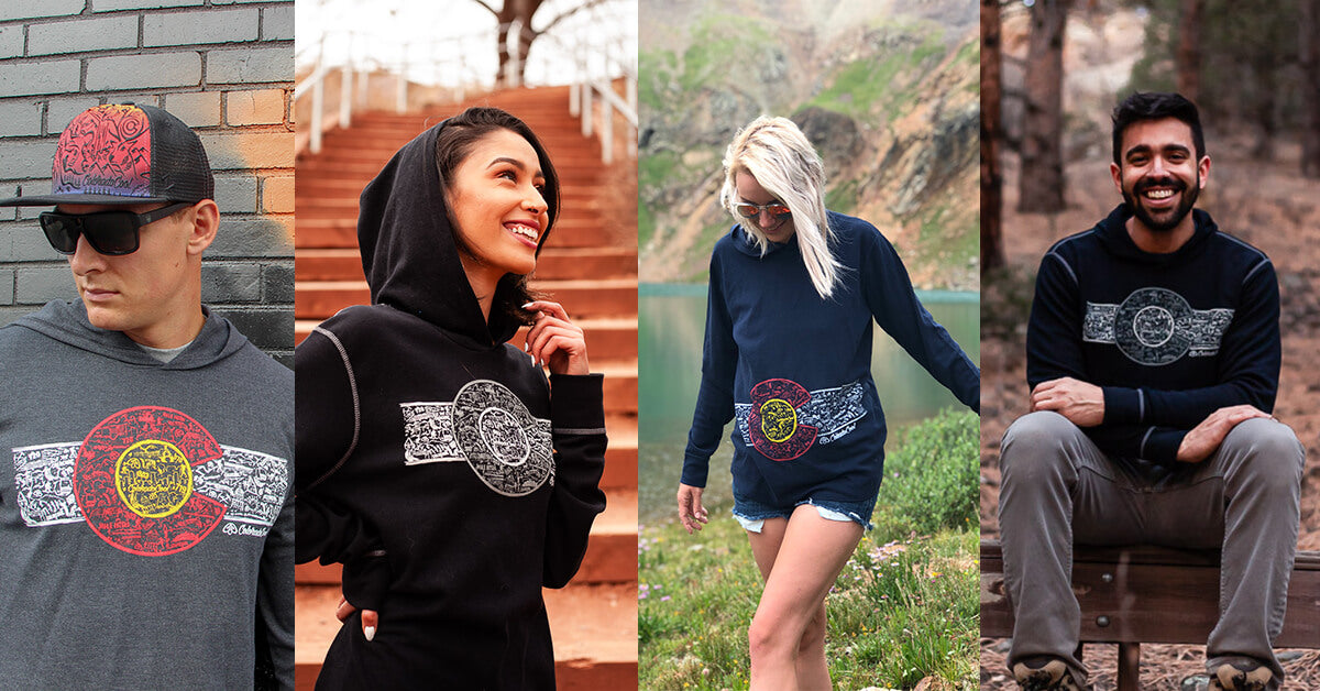 Why our Colorado Flag Hoodies are your new must-have wardrobe addition for fall (or winter, spring, or summer)