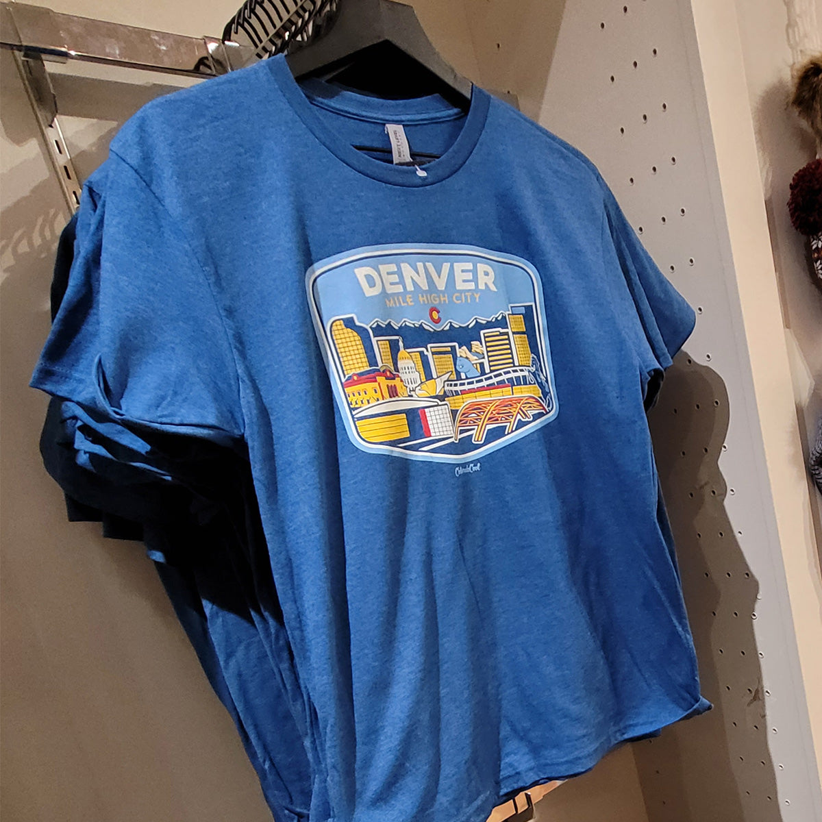 Denver Landmark T-Shirt - Blue