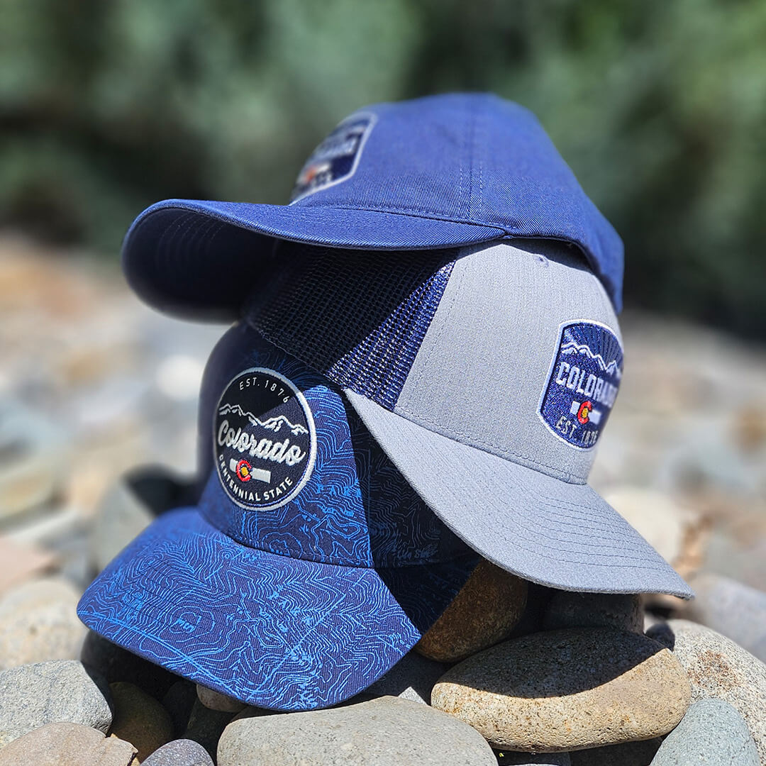 1876 Trucker Hat - Heather Gray/Navy