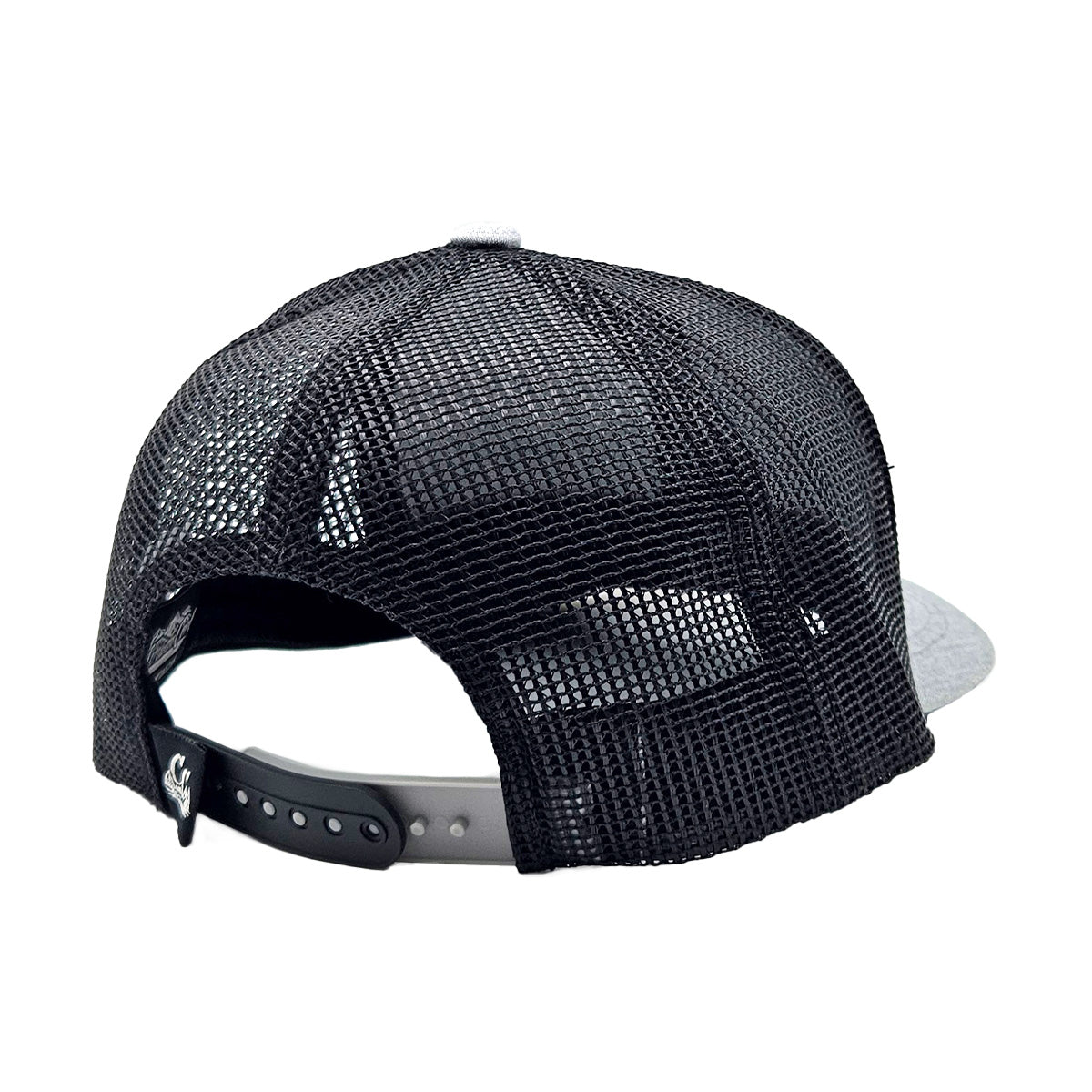 Aspen Patch Trucker Hat - Heather Gray/Black