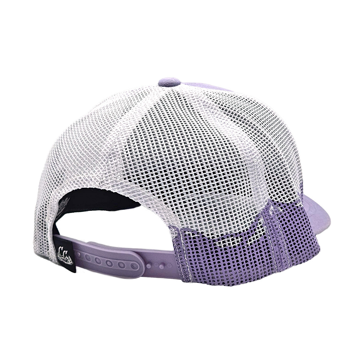 Aspen Range Trucker Hat - Purple/White