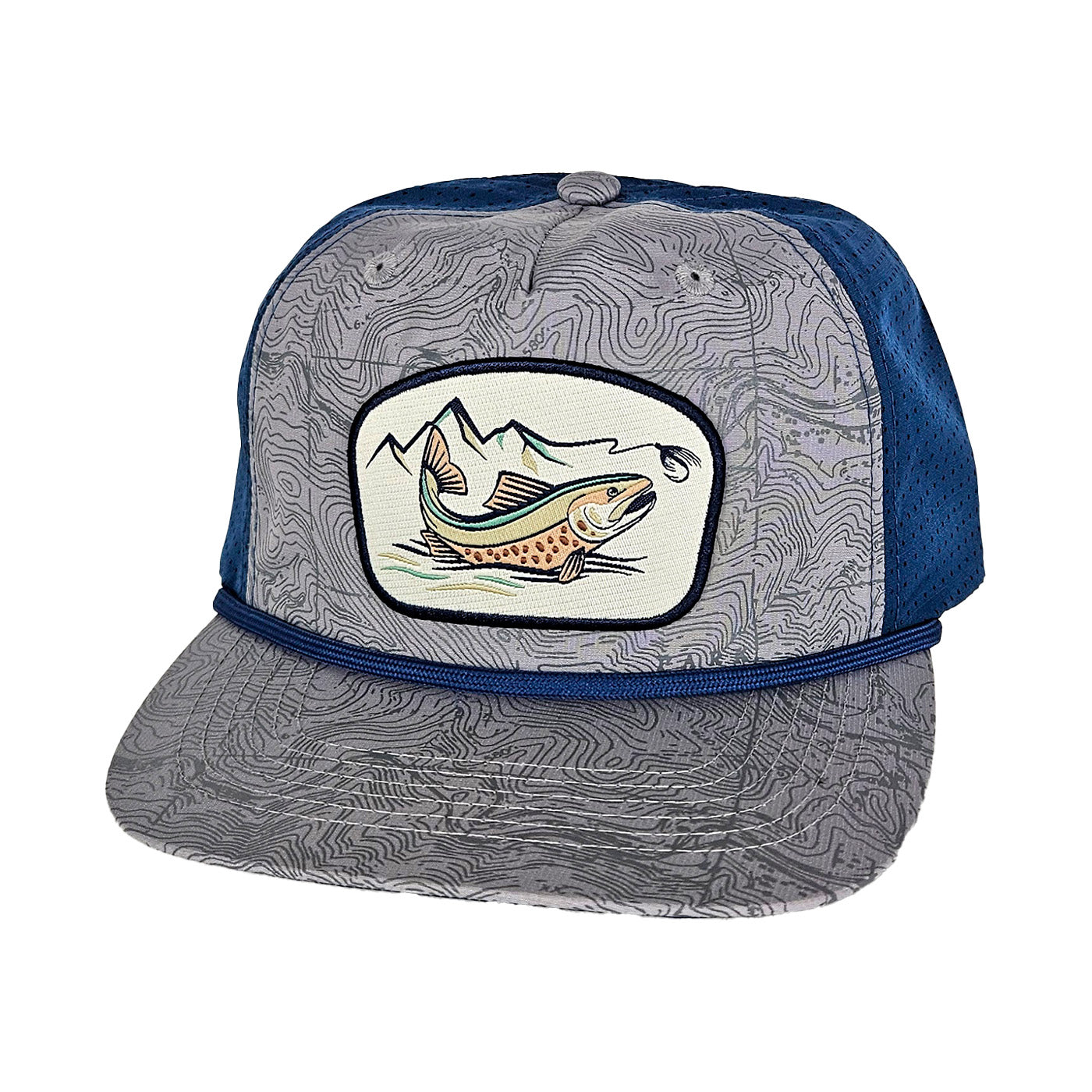 Topo Gray/Indigo Uns Flat - Mountain Cast