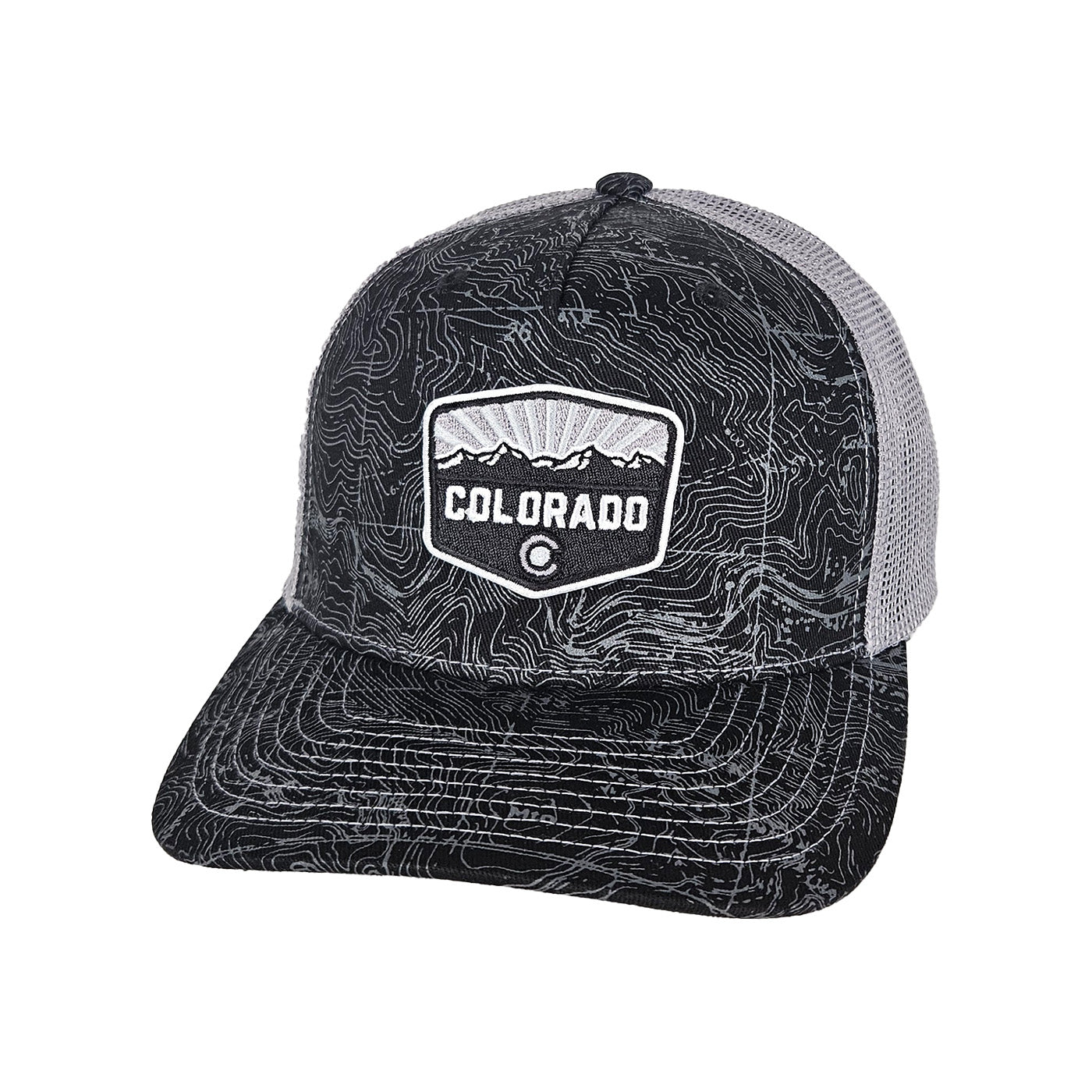 Topo Black/Charcoal Trucker - CO Black Diamond