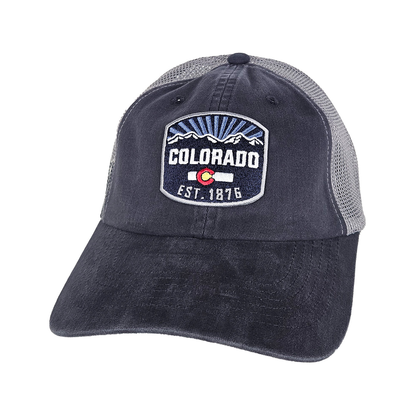 Range Uns Trucker - Navy/Gray - CO Navy Badge