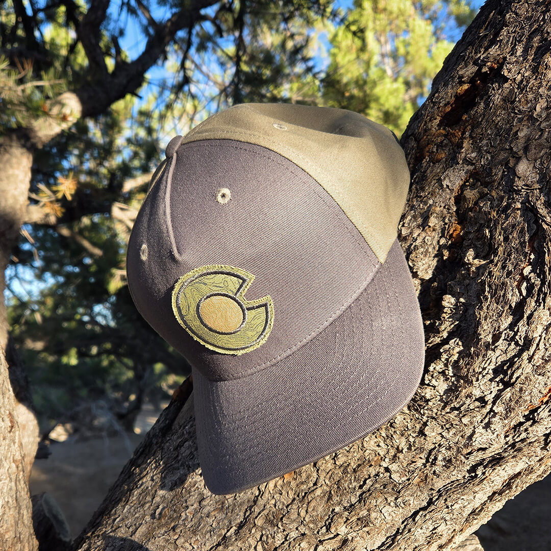 Topo C Hat - Charcoal/Olive