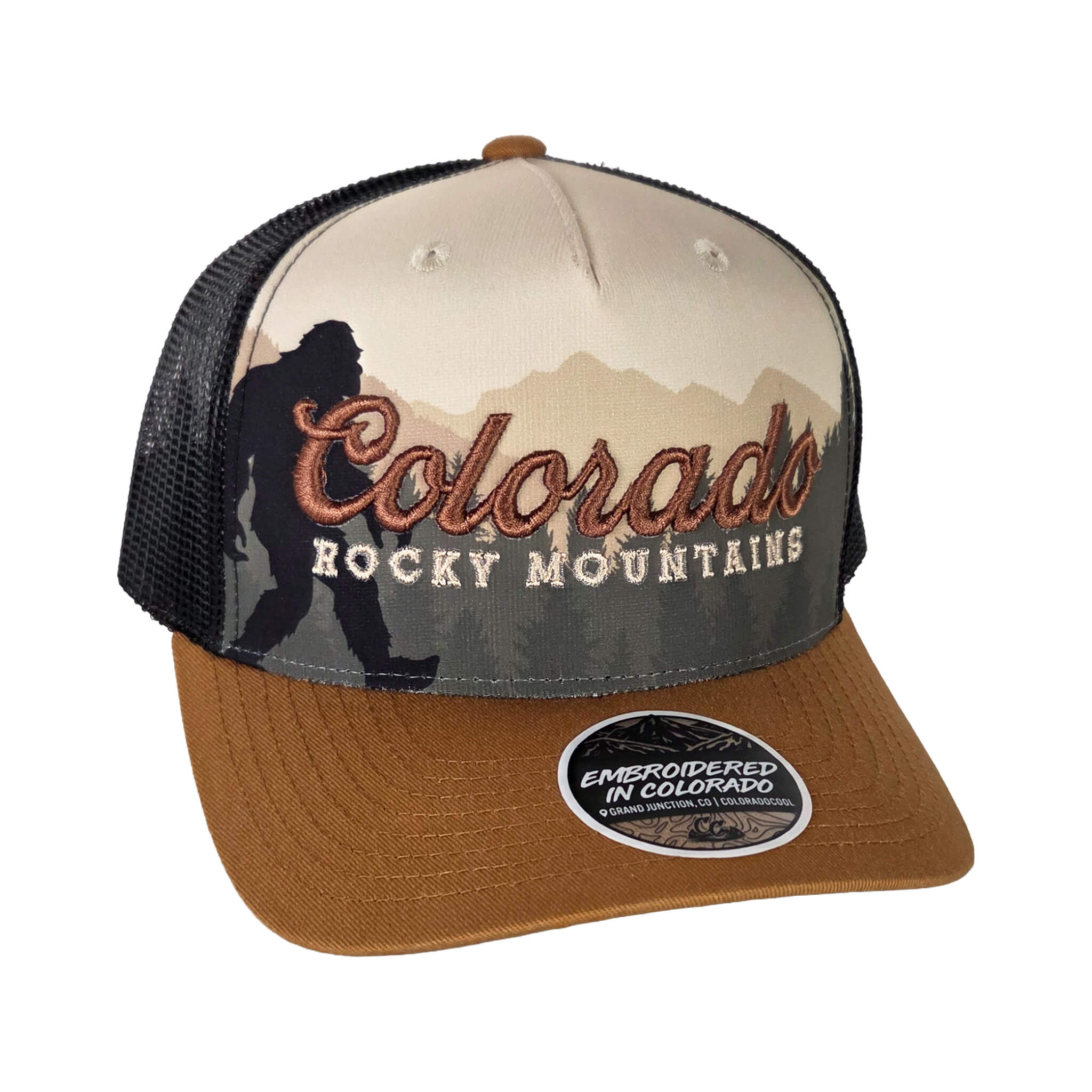 Colorado Draft Emb - Bigfoot Treeline Canvas/Black Hat