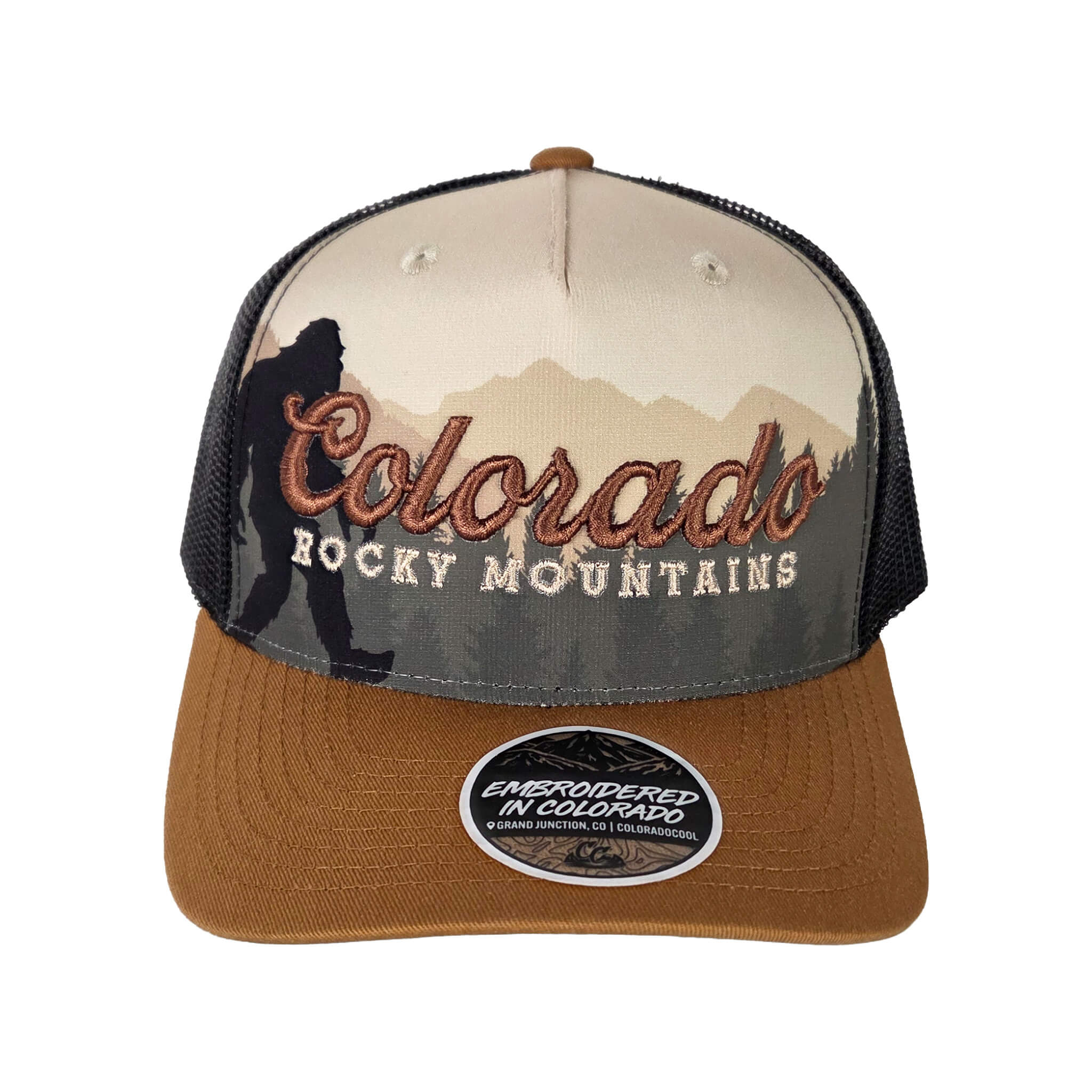 Colorado Draft Emb - Bigfoot Treeline Canvas/Black Hat