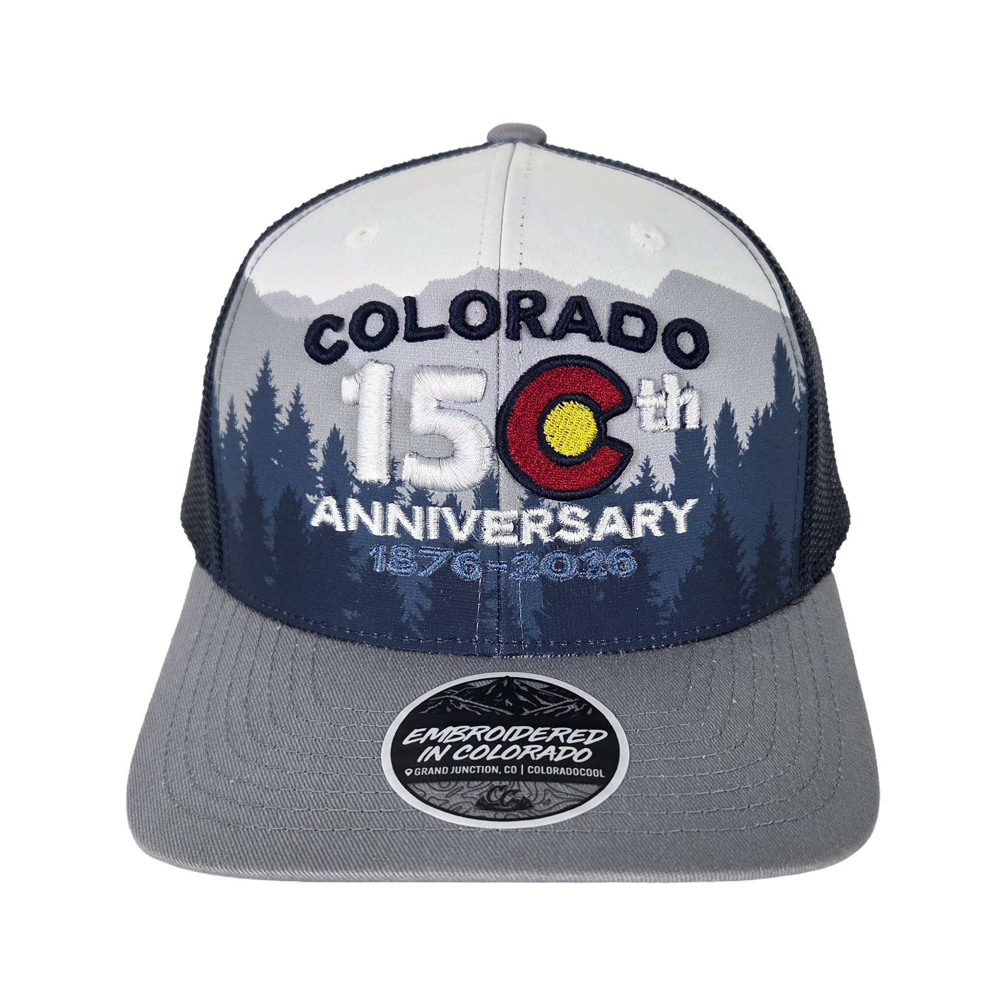 Colorado 150th Arched - Timberline Trucker Hat