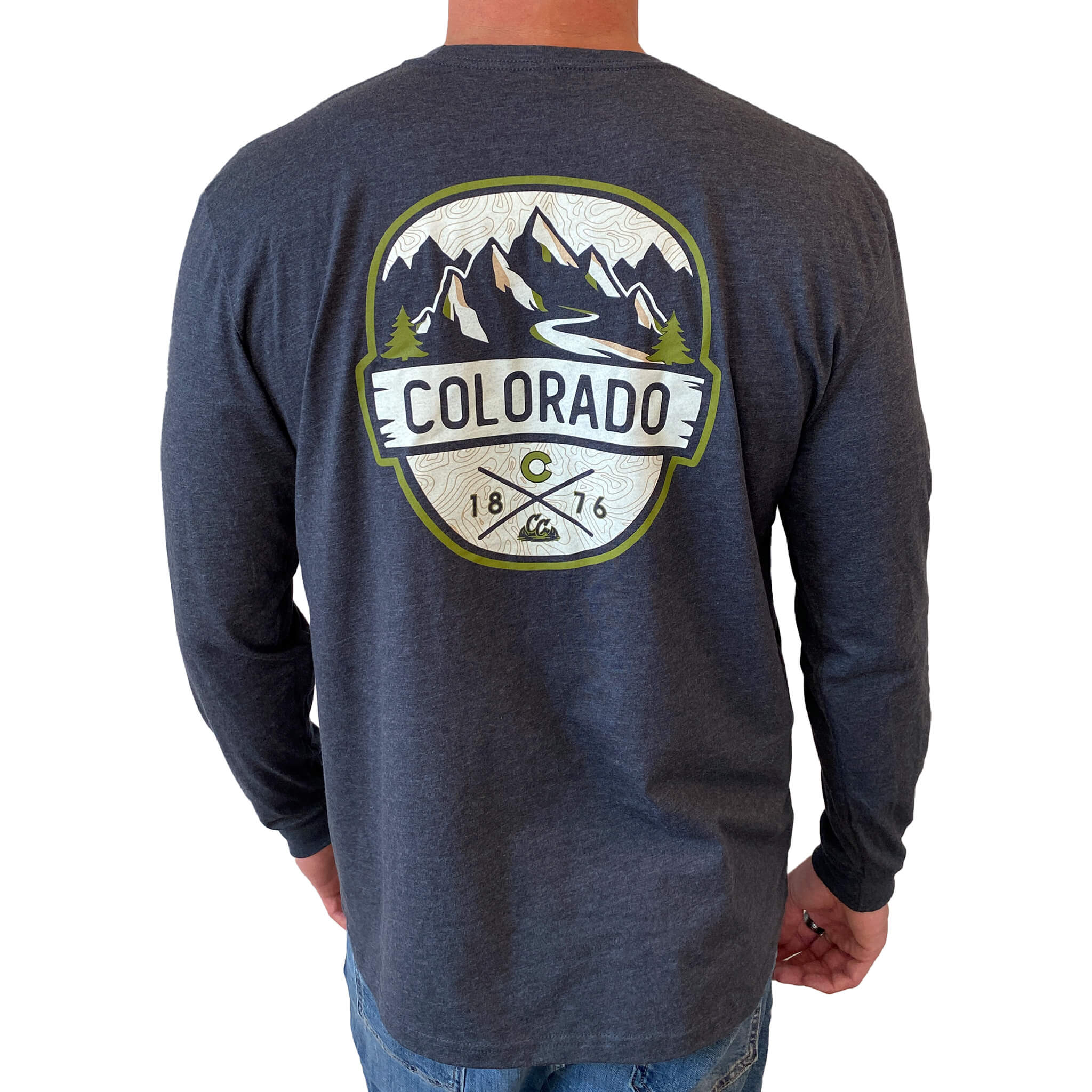 Trailhead - Long Sleeve T-Shirt - Charcoal