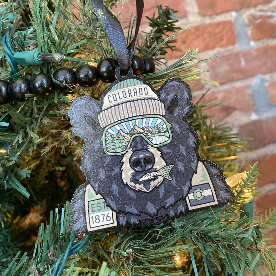 Backwoods Bear Ornament