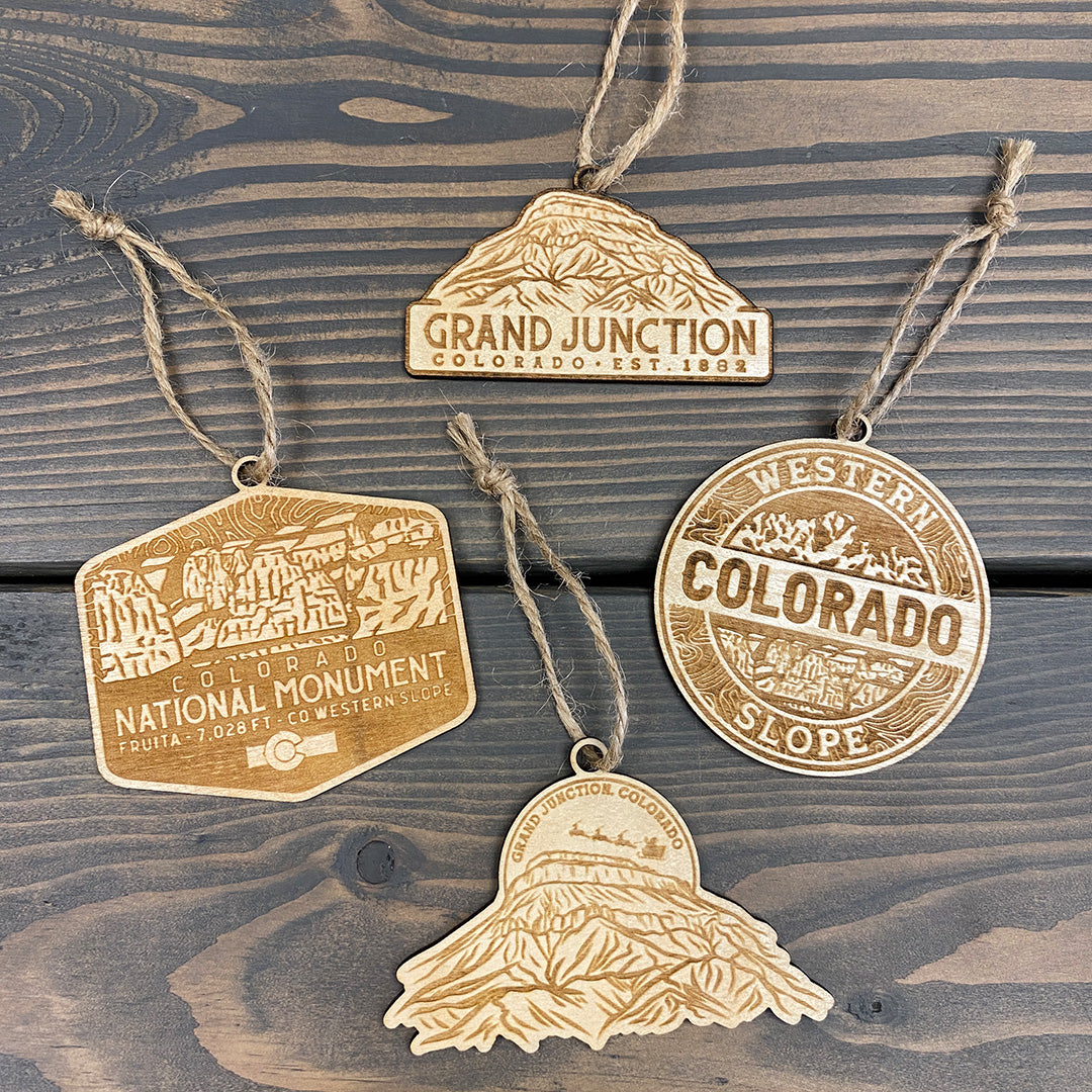 Colorado National Monument Wooden Ornament