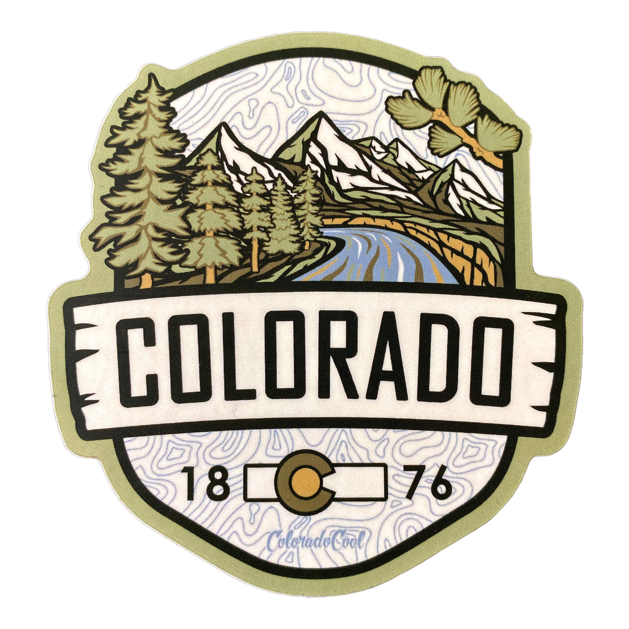 Woodland Sticker - Shop Colorado Stickers Online - ColoradoCool Apparel