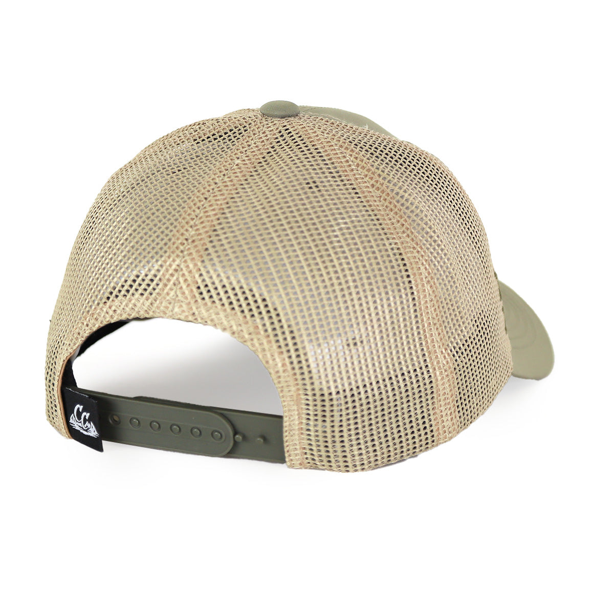 Olive/Khaki Uns Trucker Hat - Mountain Cast