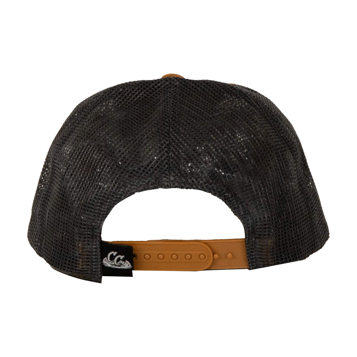 Saloon - Canvas/Charcoal Topo Uns Trucker Hat - Embroidered
