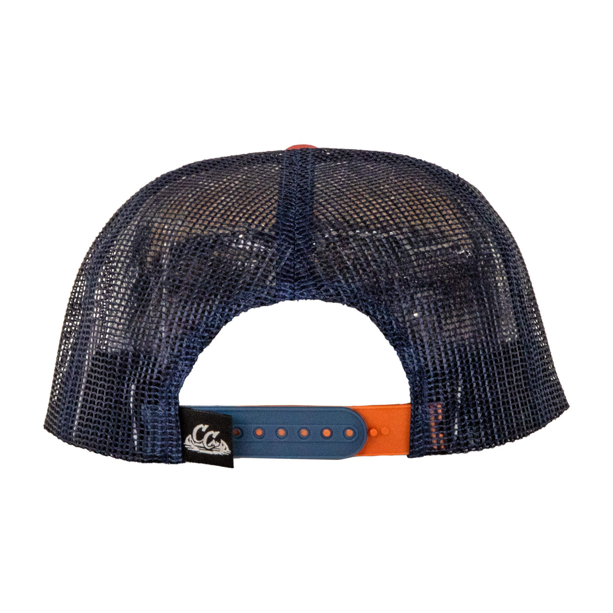 Draft - Denver - Sketched Landscape Hat - Flat - Beige/Red - Embroidered
