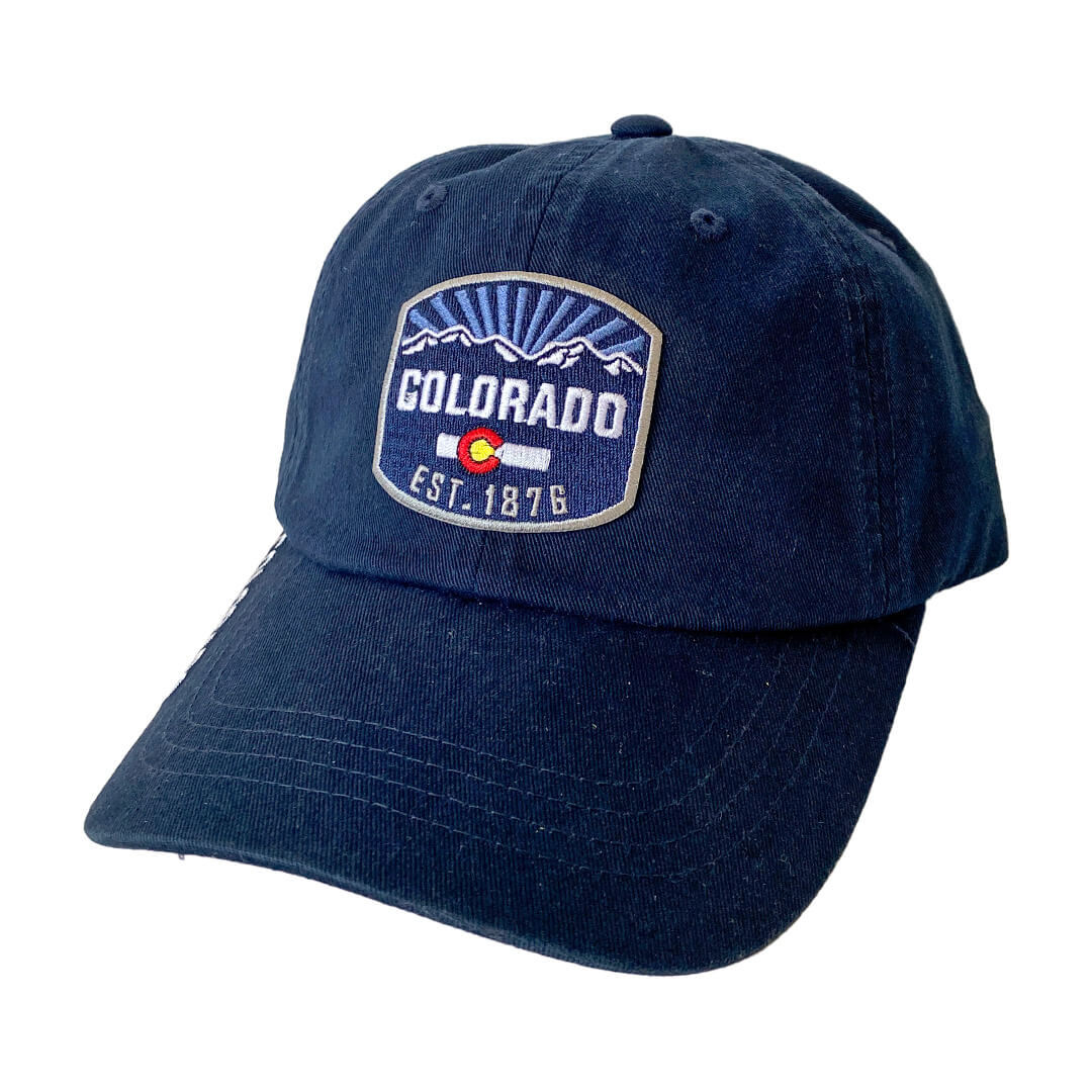 Store Colorado Hat Black Denim Snapback hat