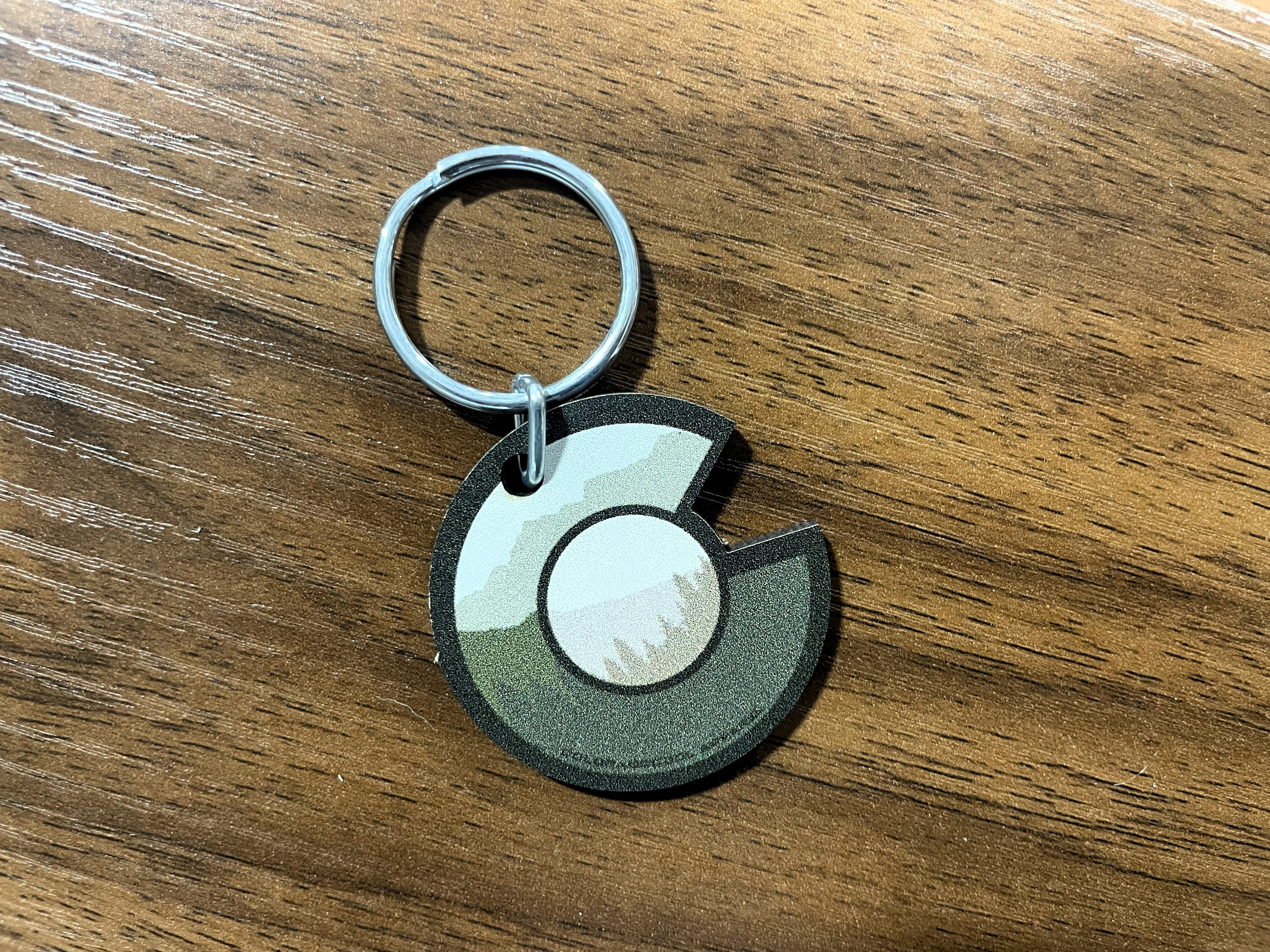 Treeline - Olive - Keychain