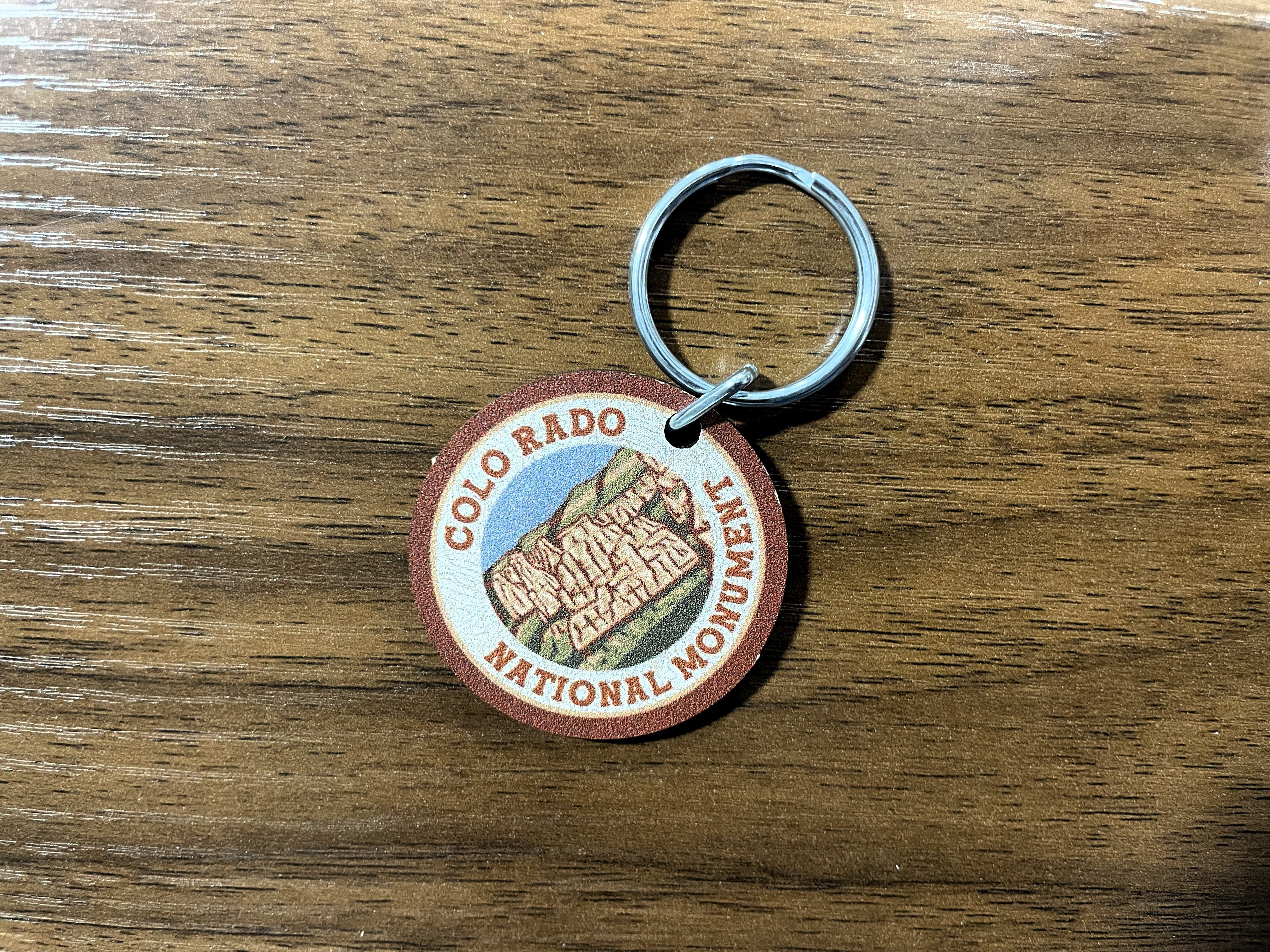 National Monument Compass - Keychain