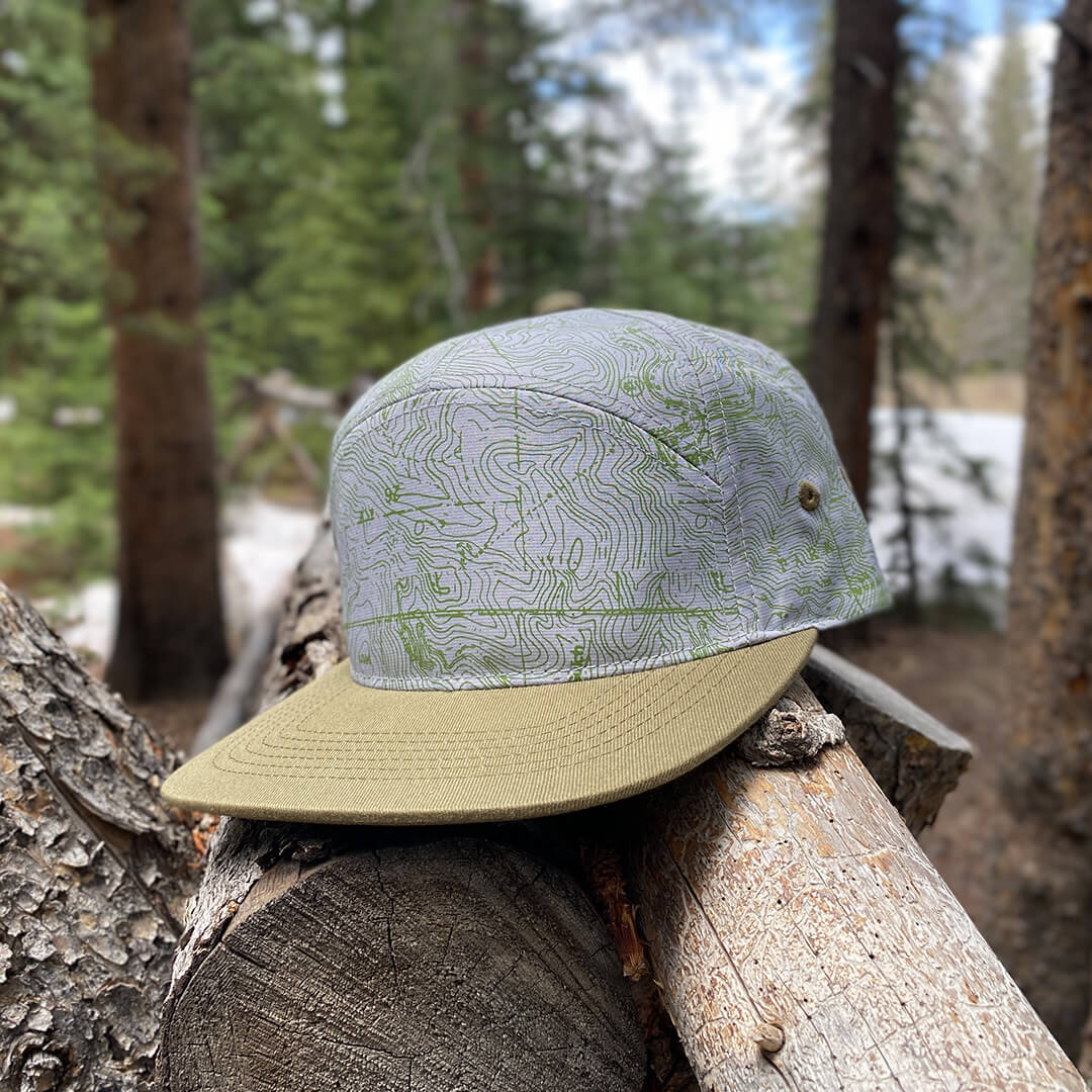 Topo Camper Hat - Gray/Olive