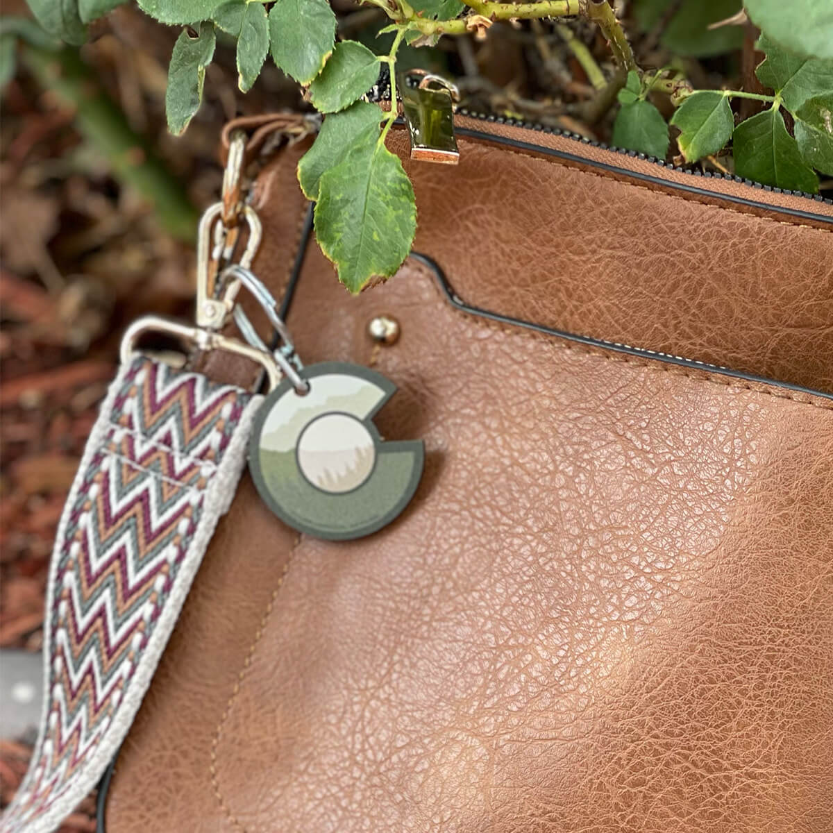 Treeline - Olive - Keychain