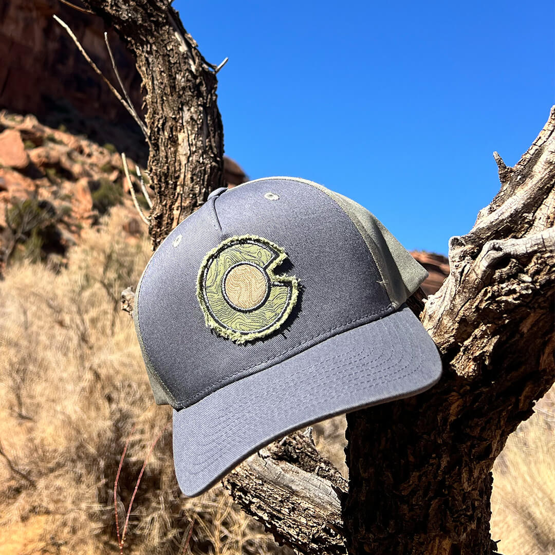 Topo C Hat - Charcoal/Olive