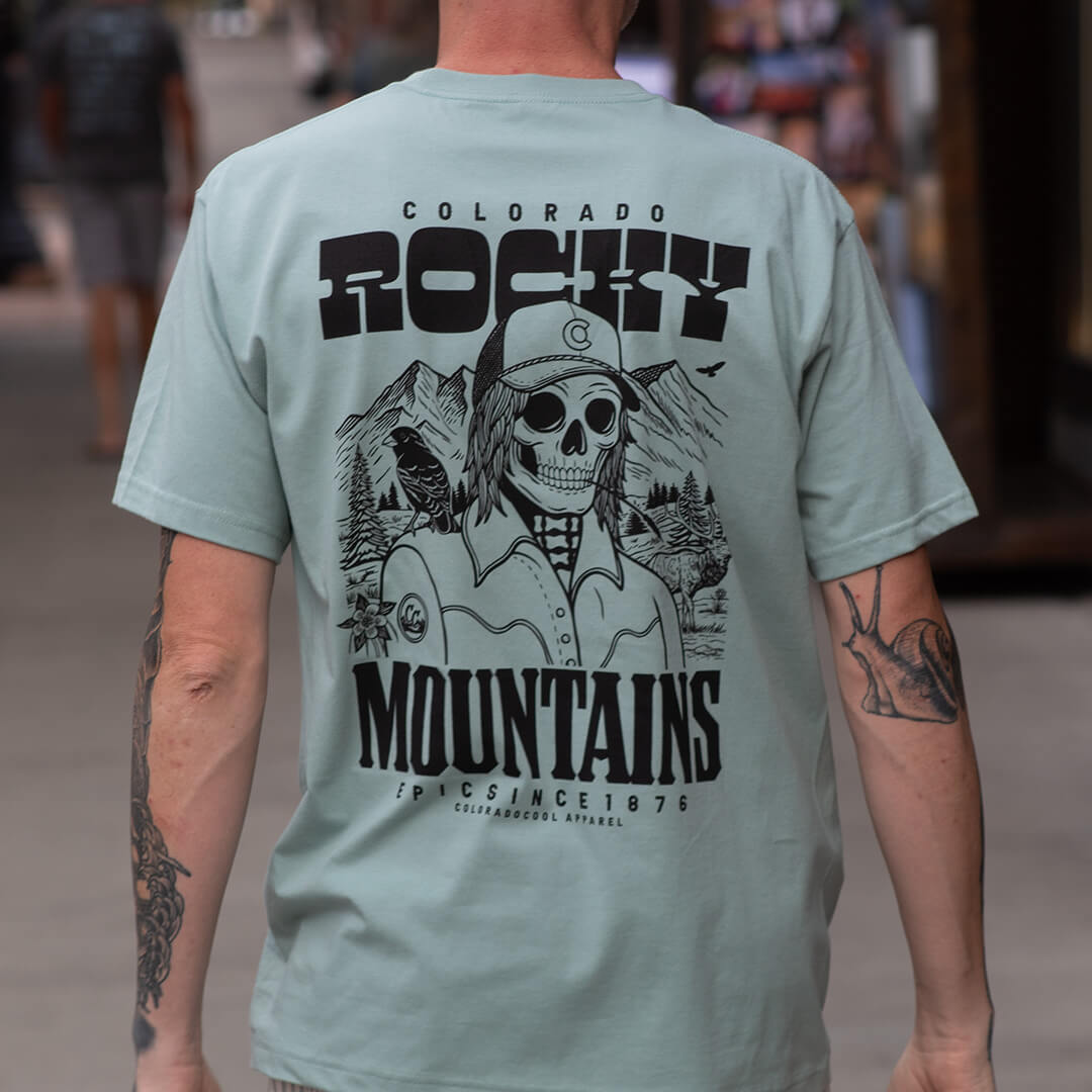 Rocky Mountain Skeleton T-Shirt