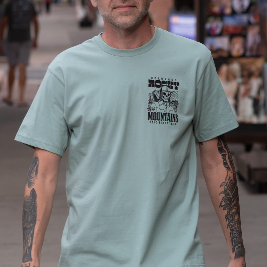 Rocky Mountain Skeleton T-Shirt