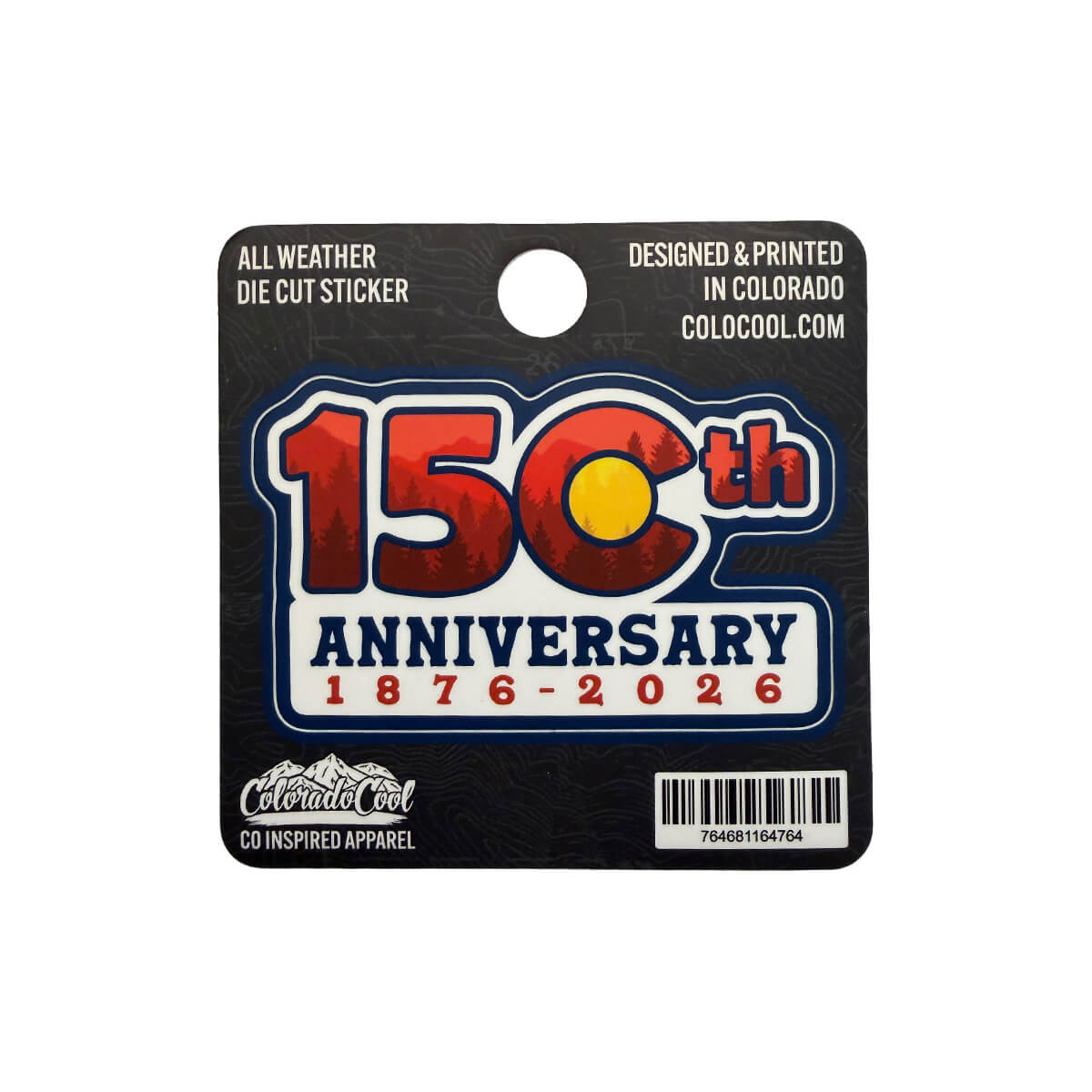 150th Anniversary - CO C - Sticker