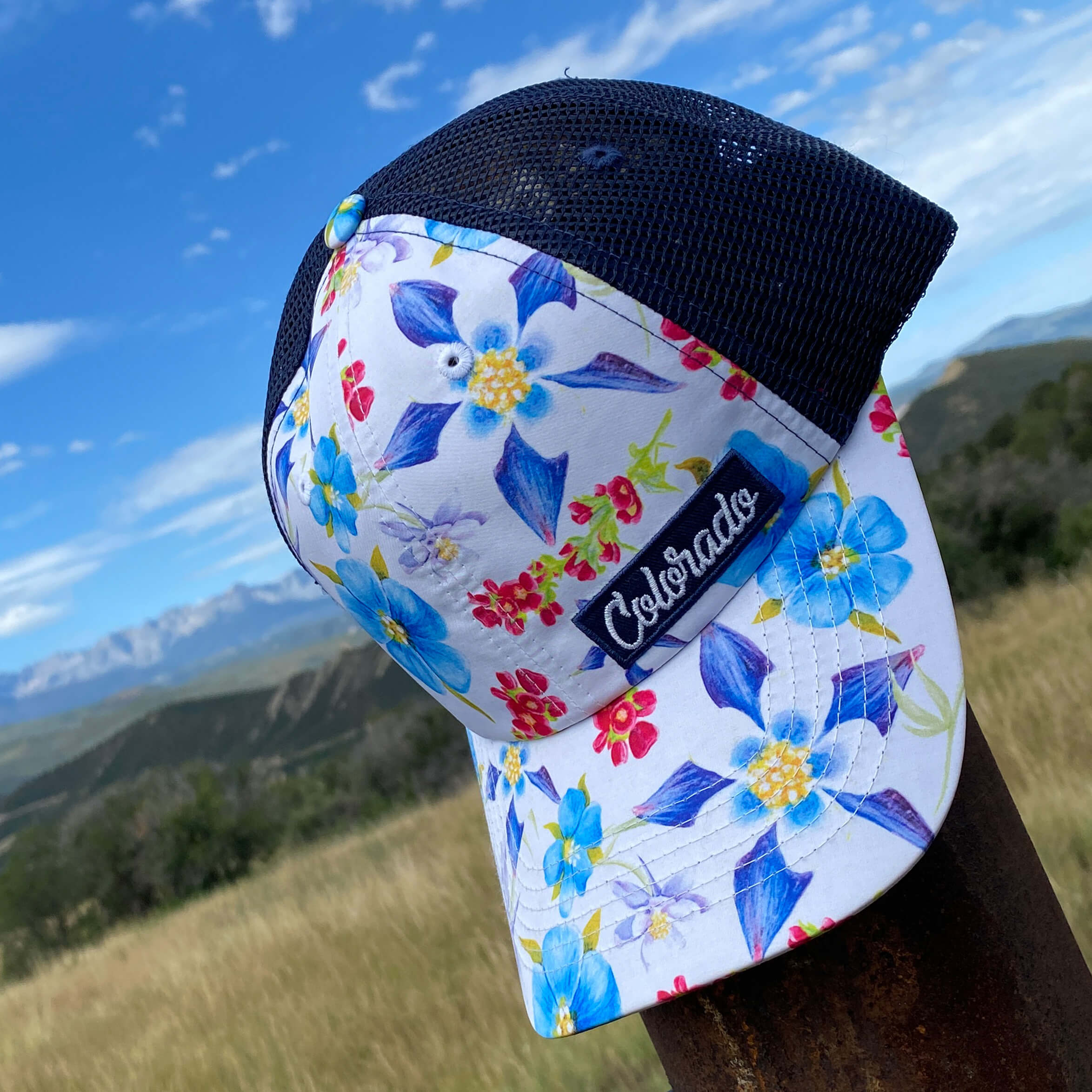 Native Floral Trucker Hat