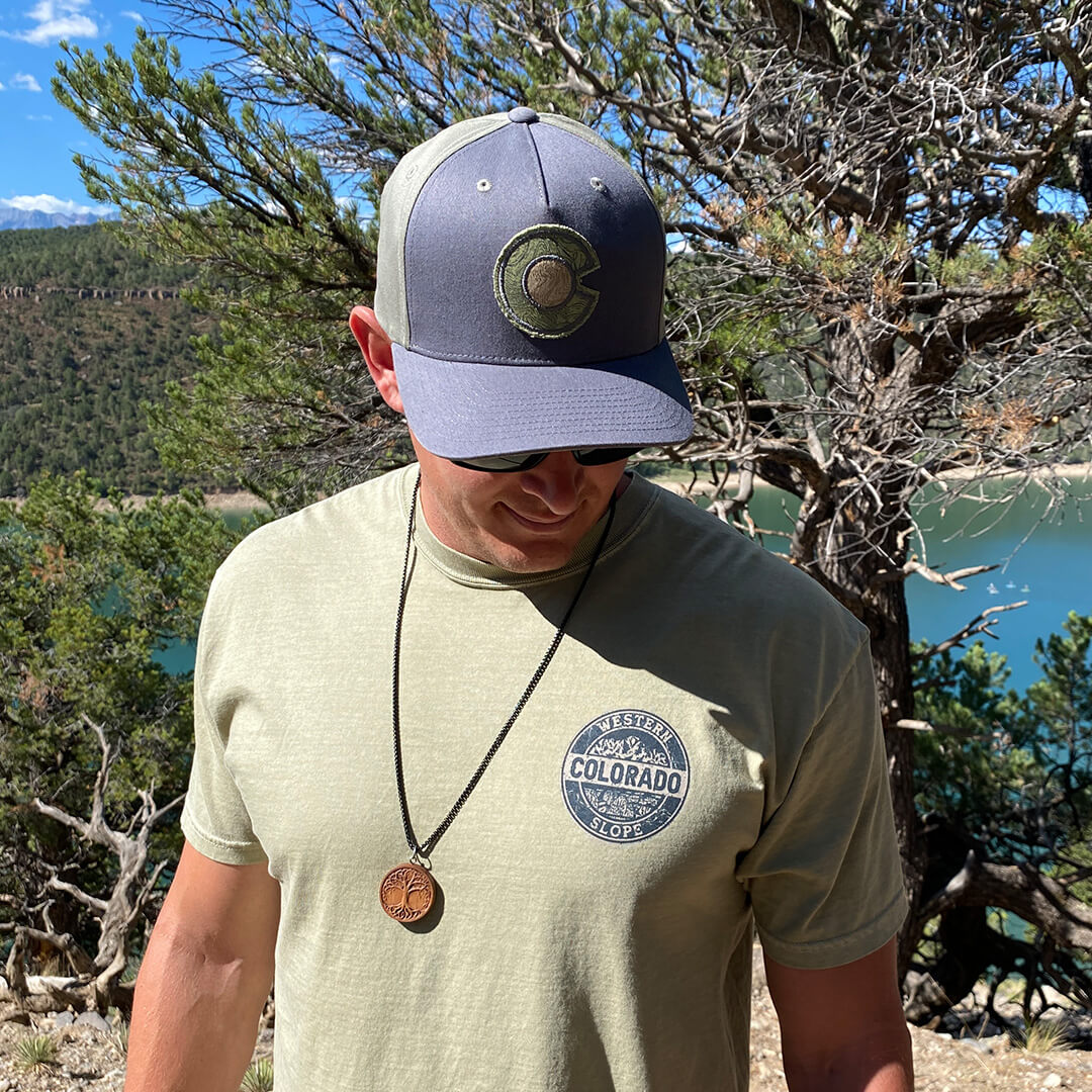 Topo C Hat - Charcoal/Olive
