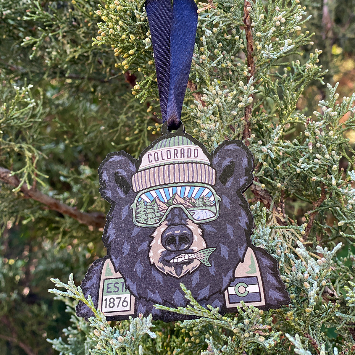 Backwoods Bear Ornament